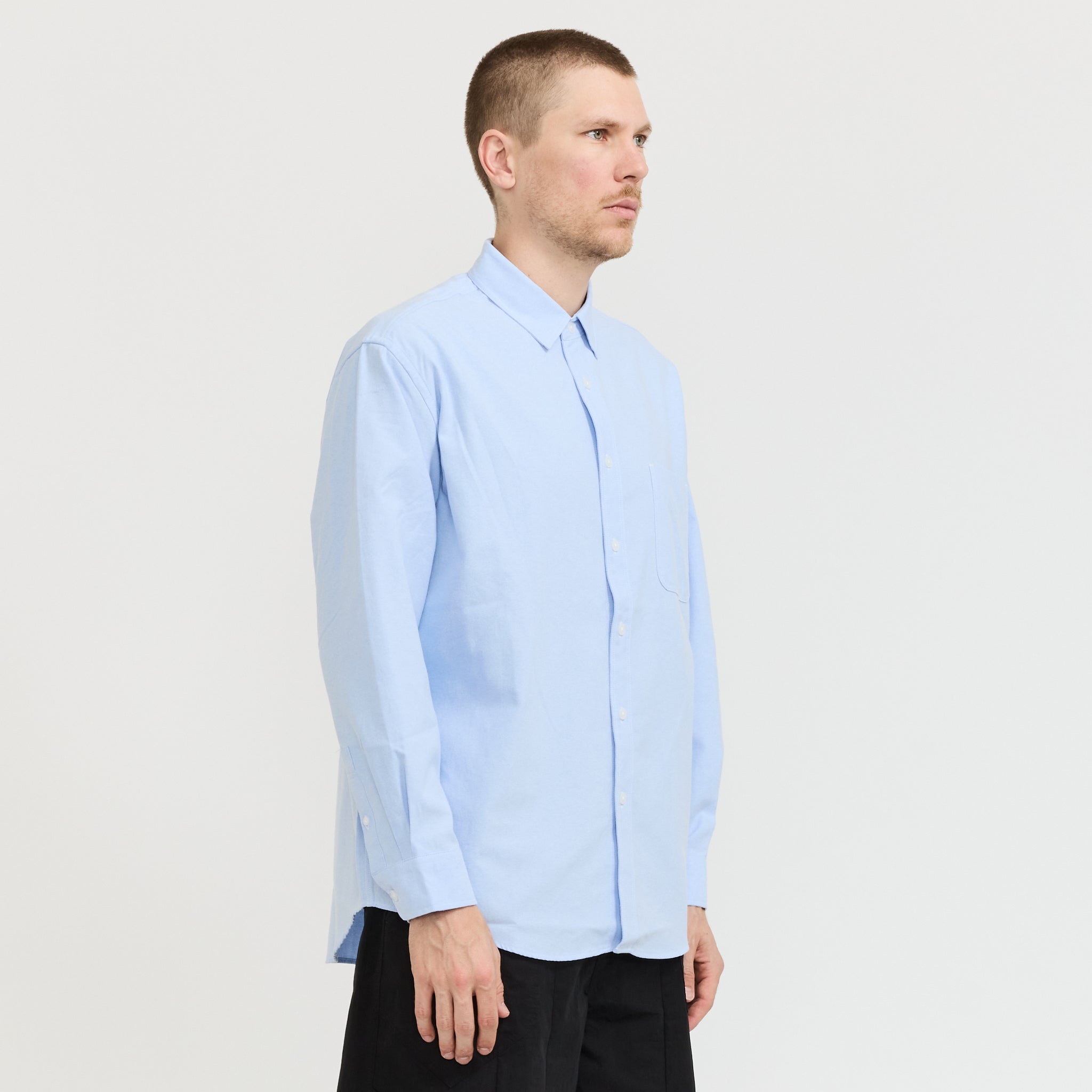 Frizmworks | OG Oxford Oversized Shirt Blue | Maplestore