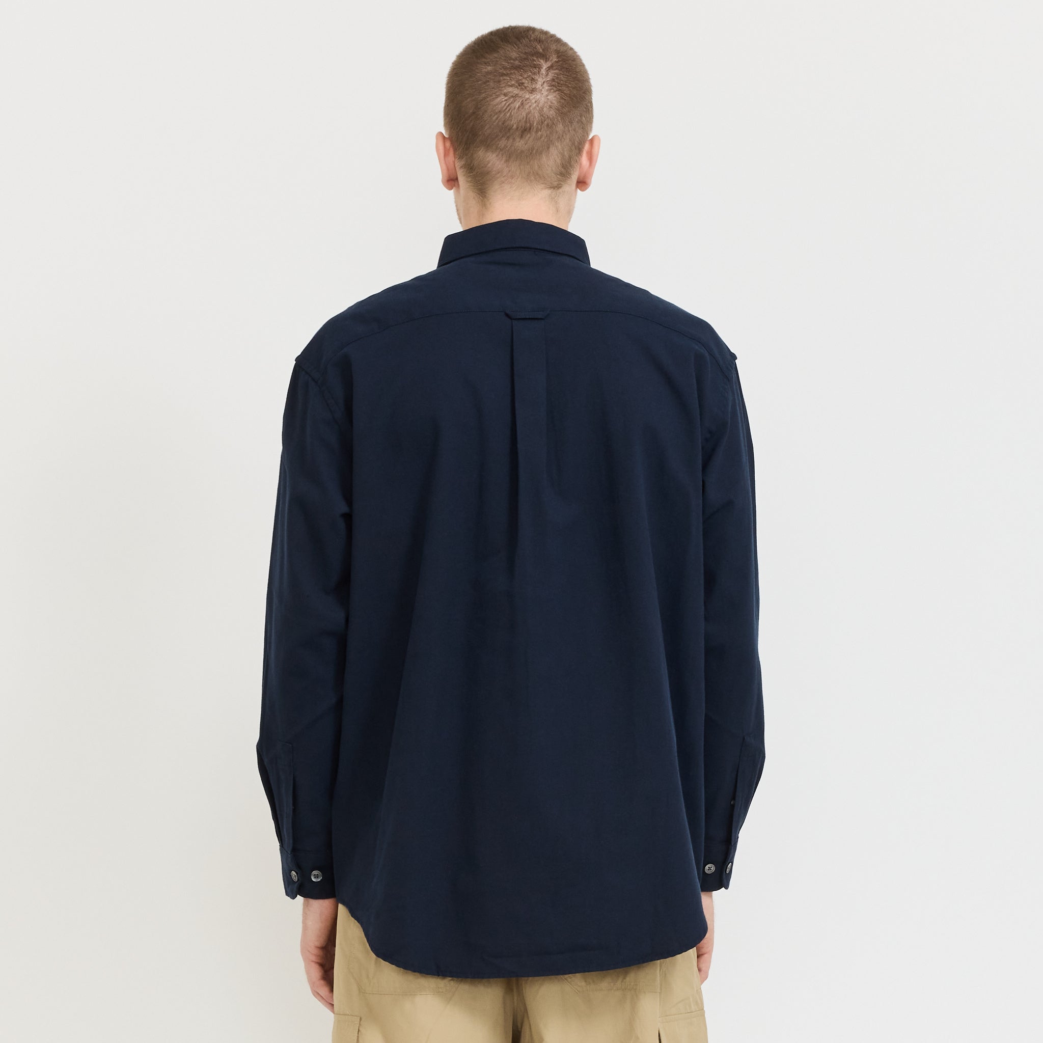 Frizmworks | OG Oxford Oversized Shirt Navy | Maplestore