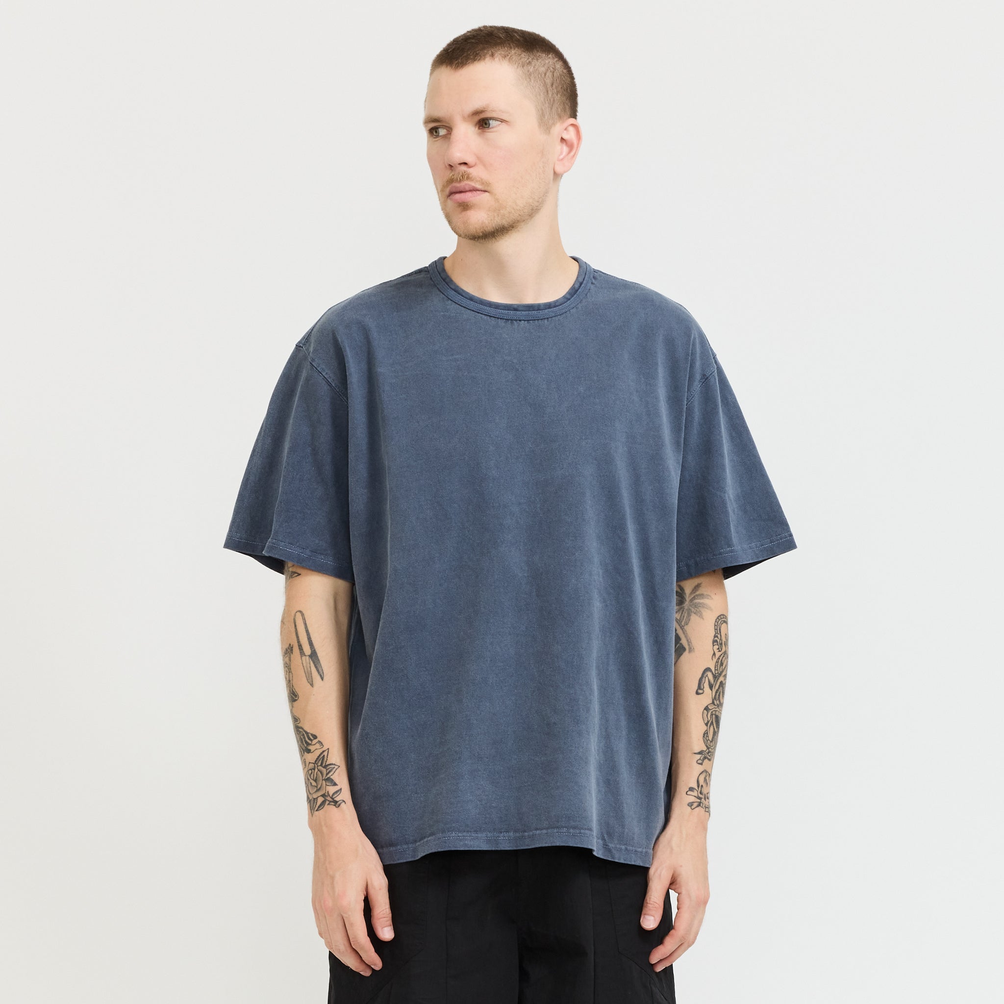Frizmworks | OG Pigment Dyeing Half Tee Blue | Maplestore