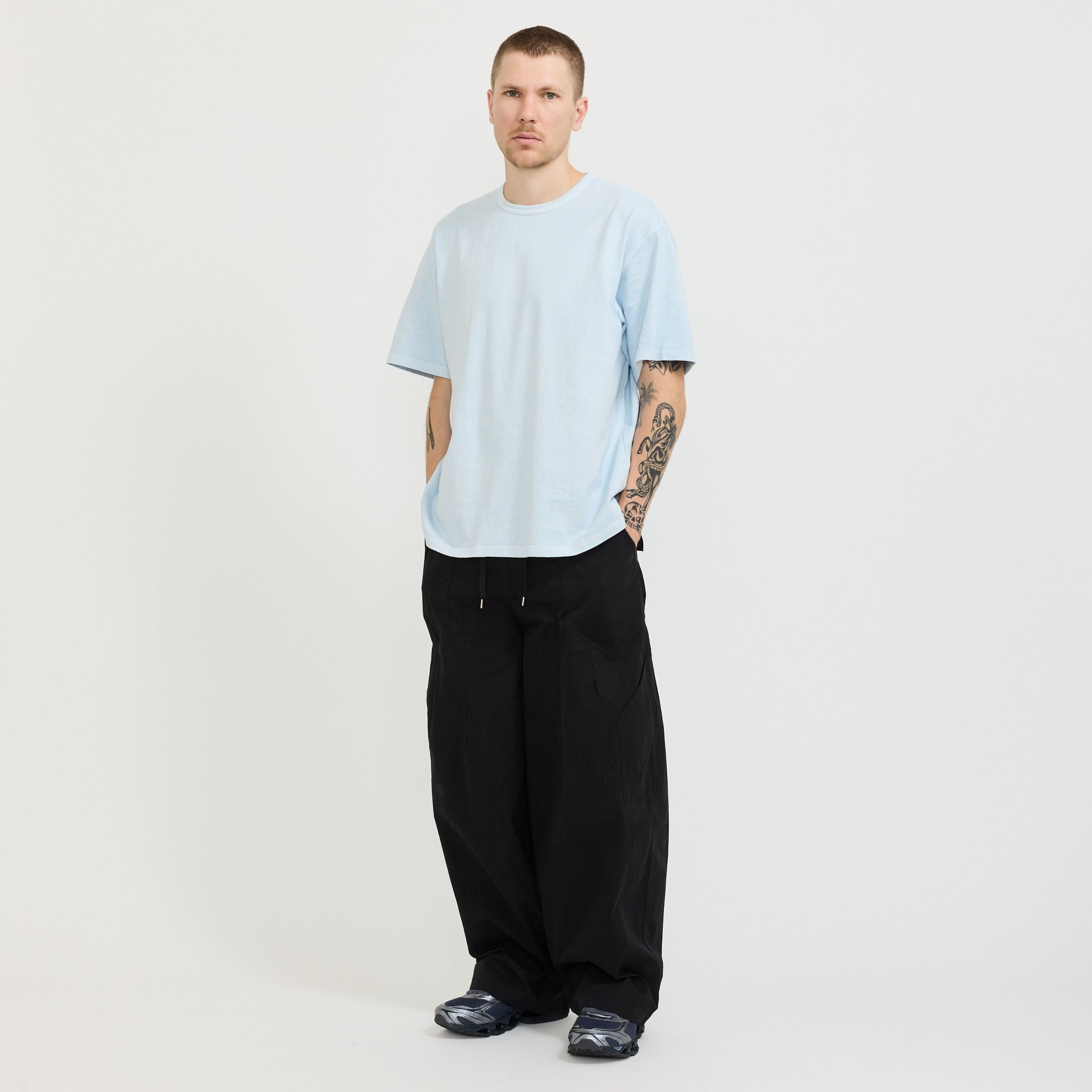 Frizmworks | OG Pigment Dyeing Half Tee Ice | Maplestore