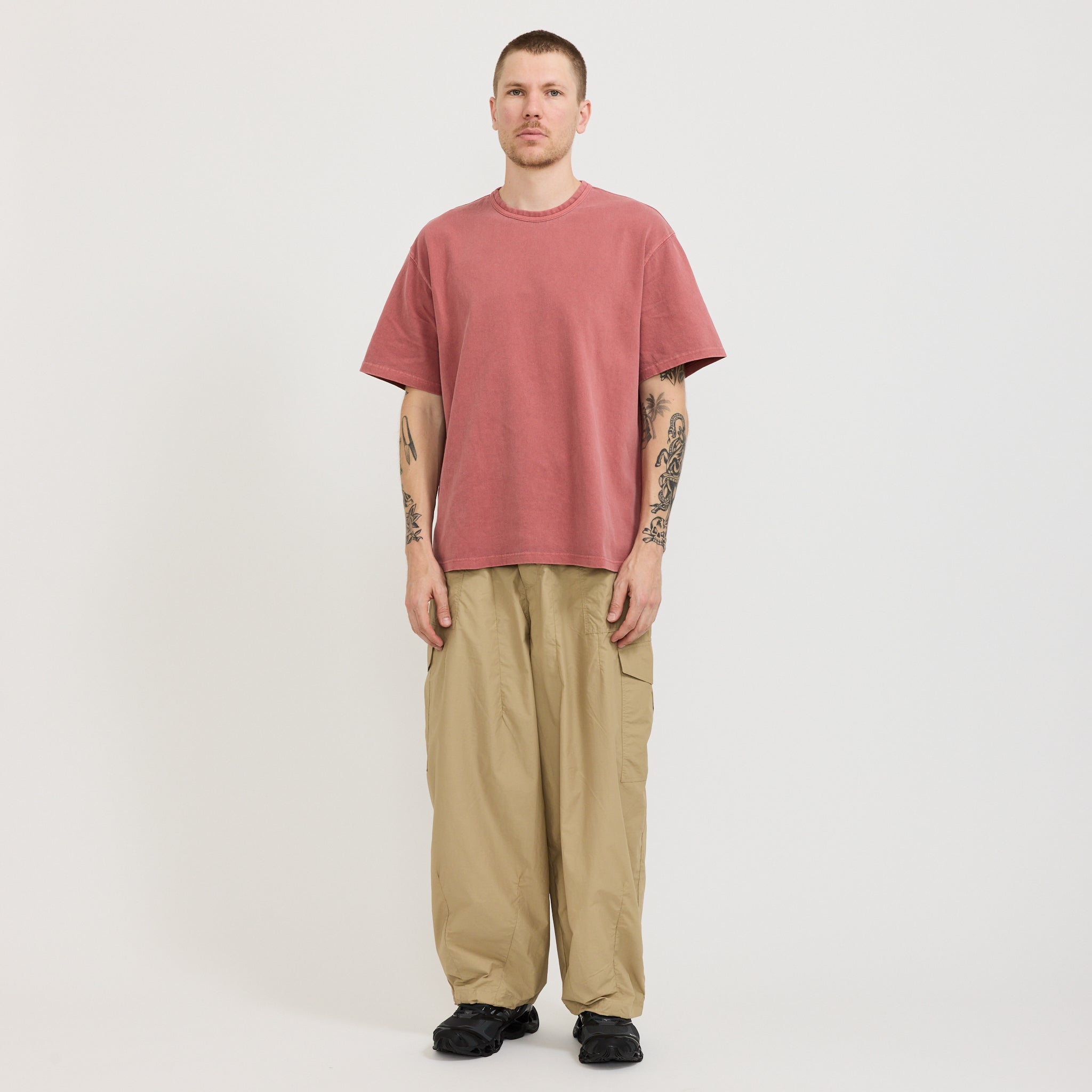 Frizmworks | OG Pigment Dyeing Half Tee Pink | Maplestore