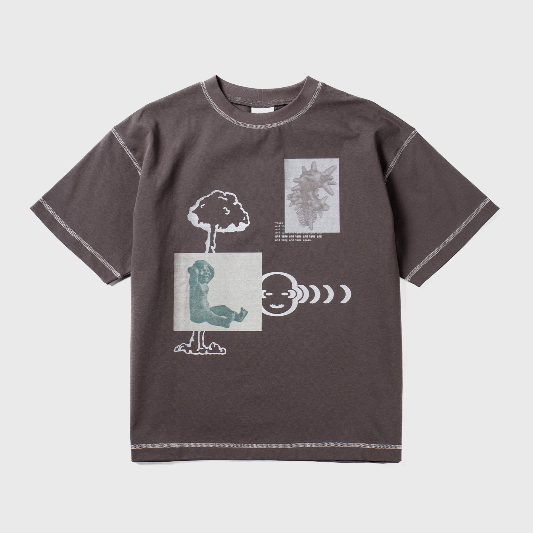 Focus Tee Charcoal