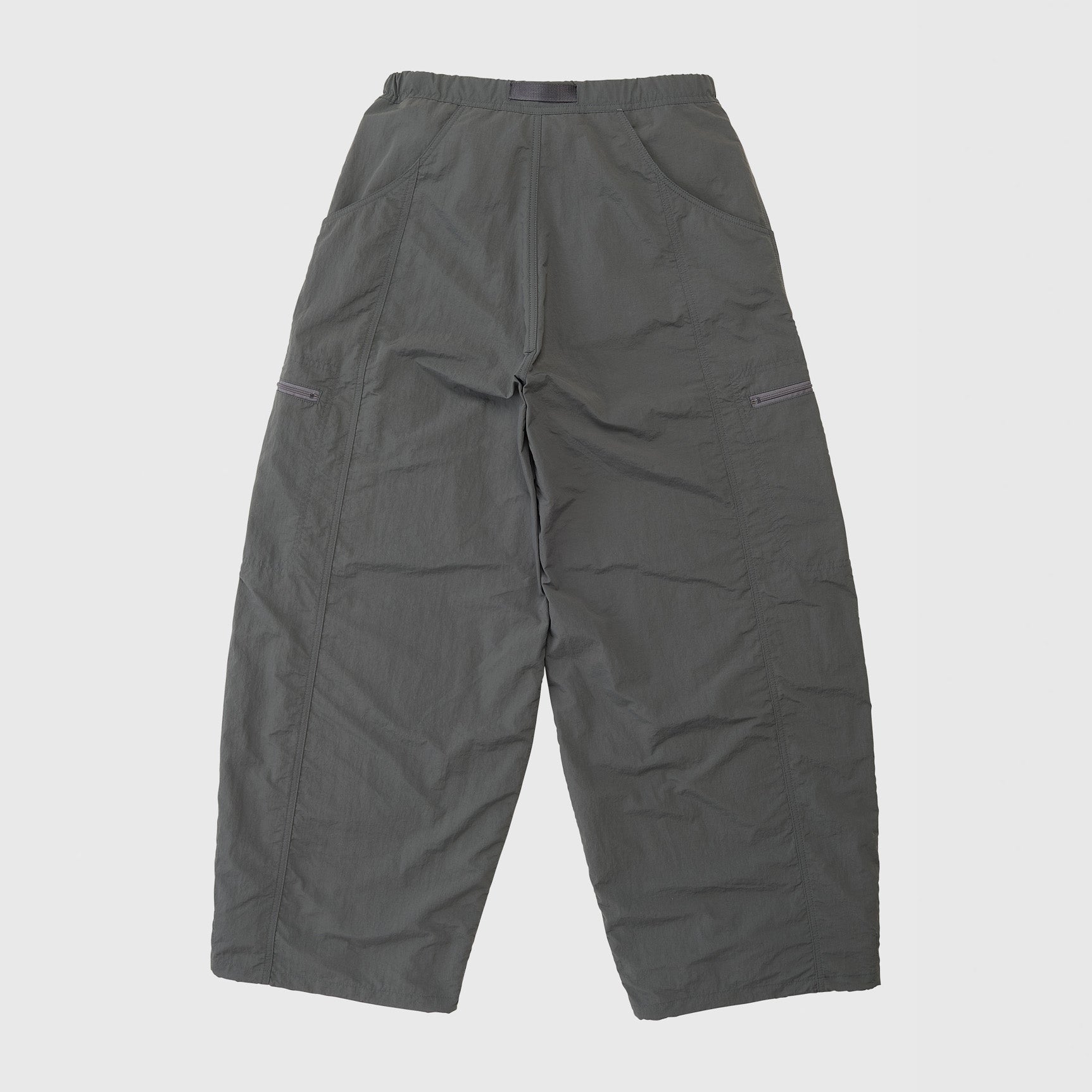 Nylon Loose Balloon Pant Carbon
