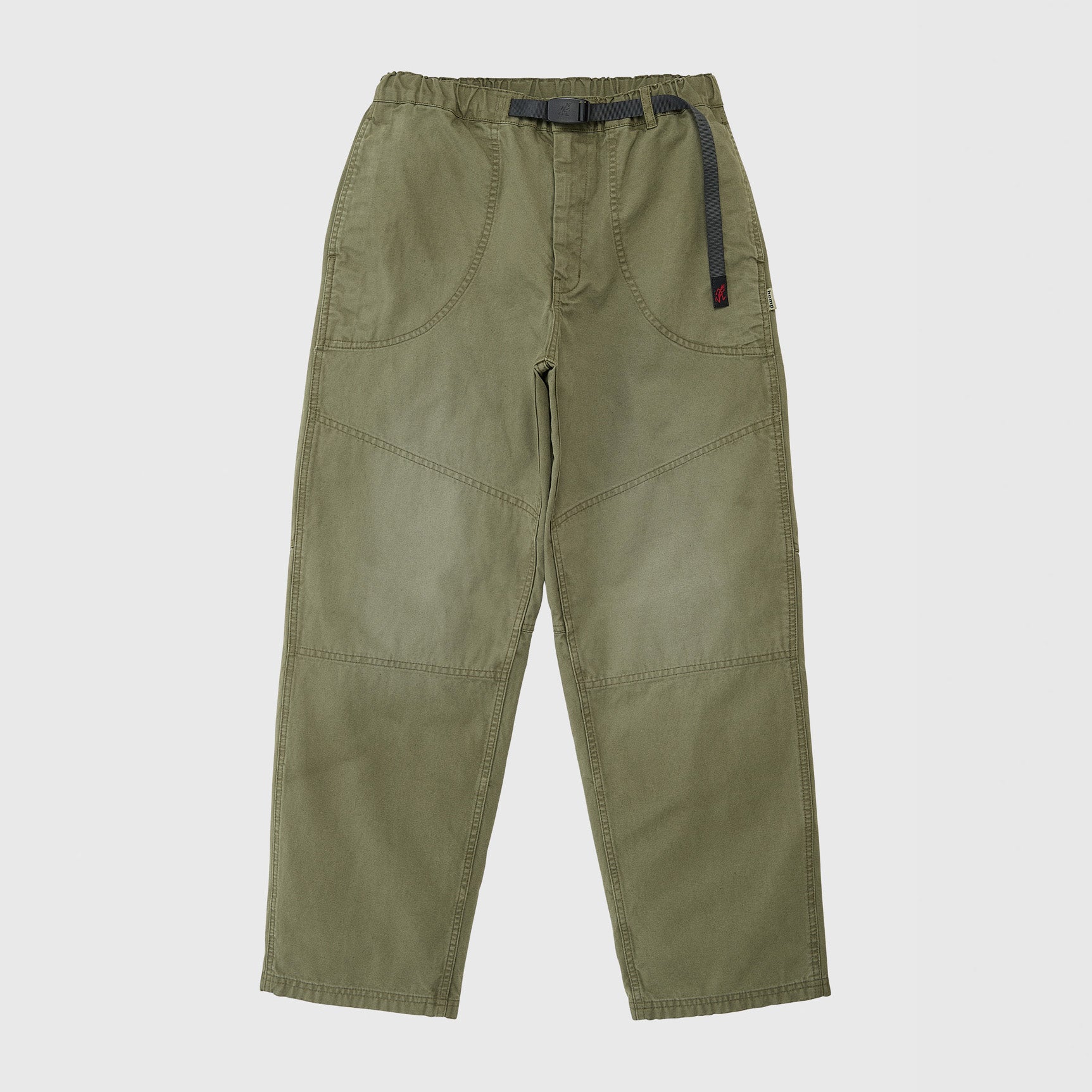 Hemp Canvas Double Knee Pant Burnt Olive Pigment