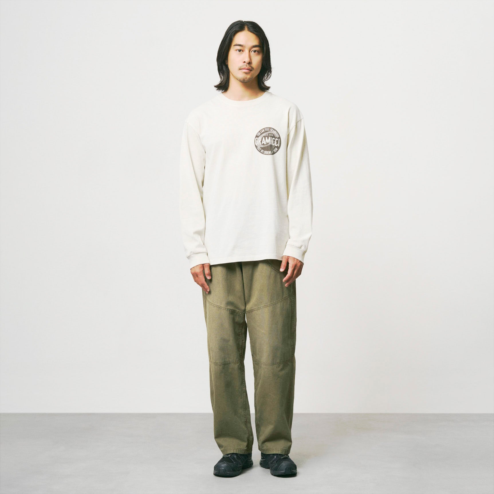Hemp Canvas Double Knee Pant Burnt Olive Pigment