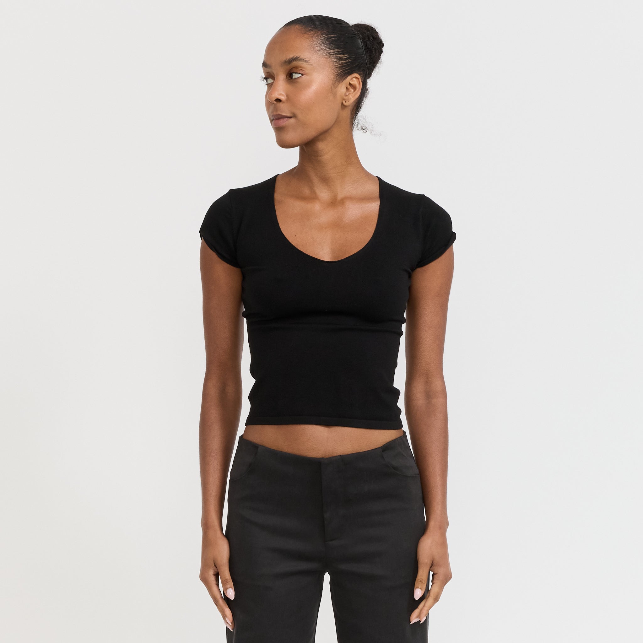 Geel | Kono Top Black | Maplestore