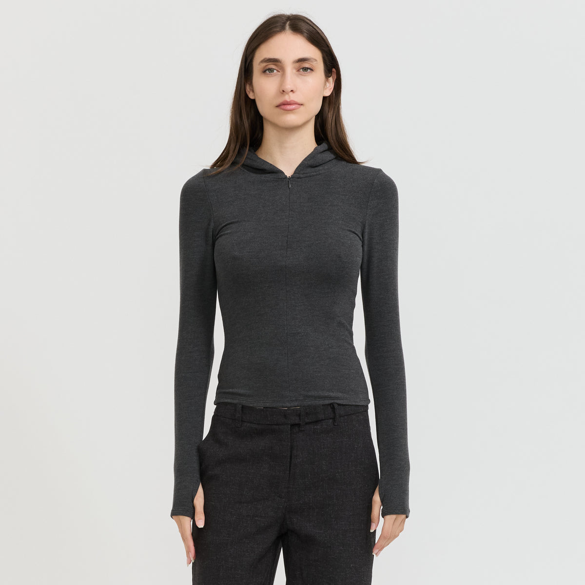 Lou Top Charcoal