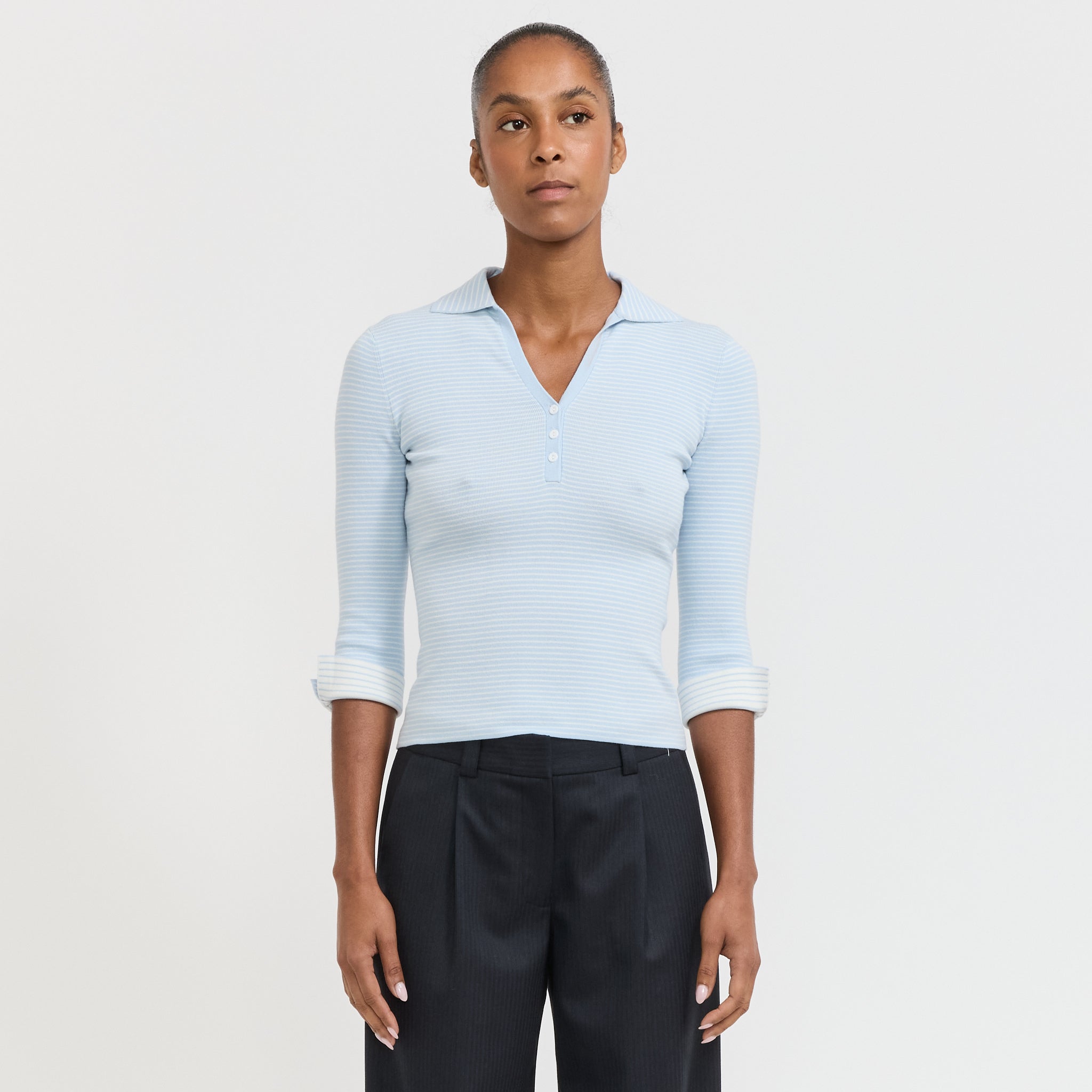 Geel | Naomi Top Light Blue | Maplestore