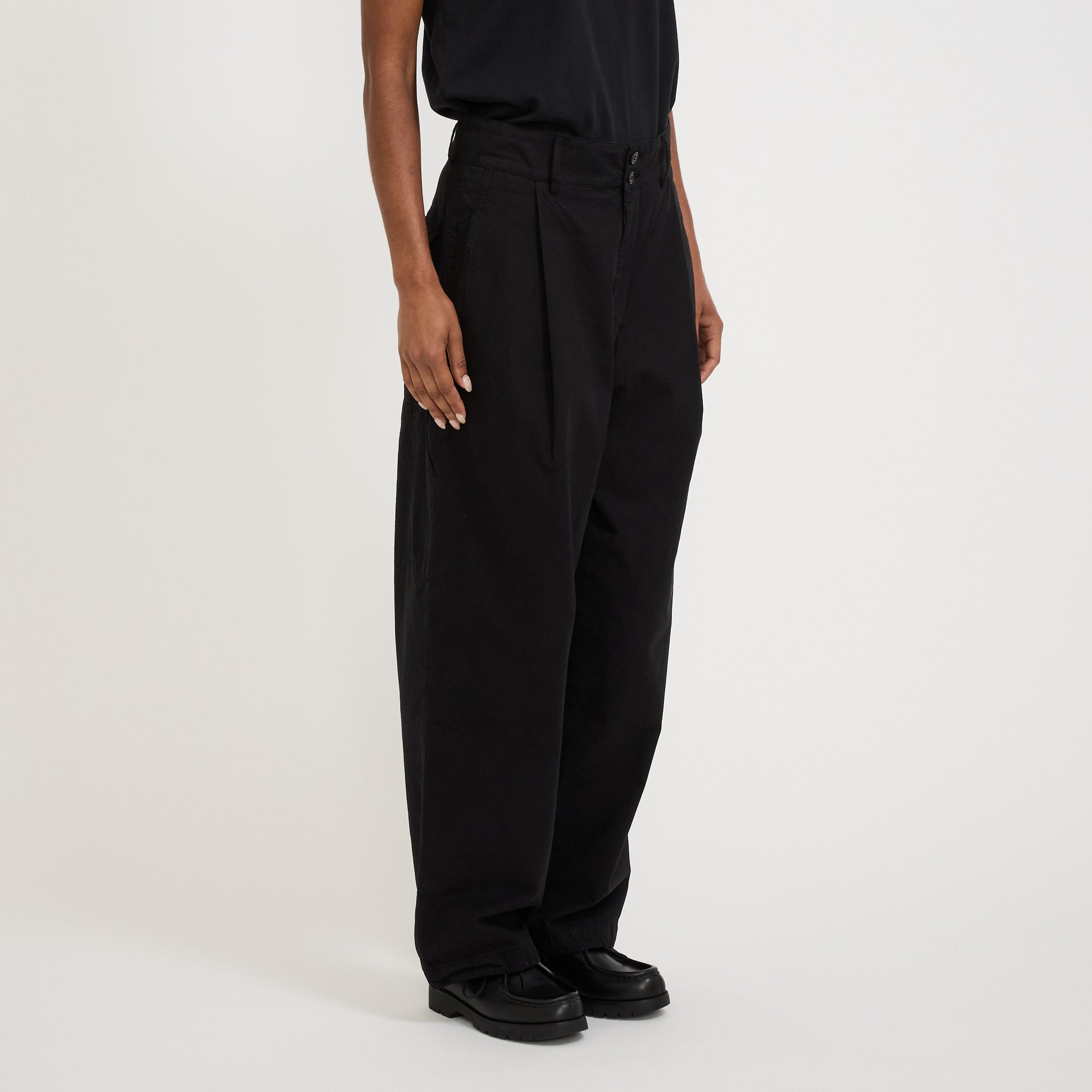 British Worker Pant Black
