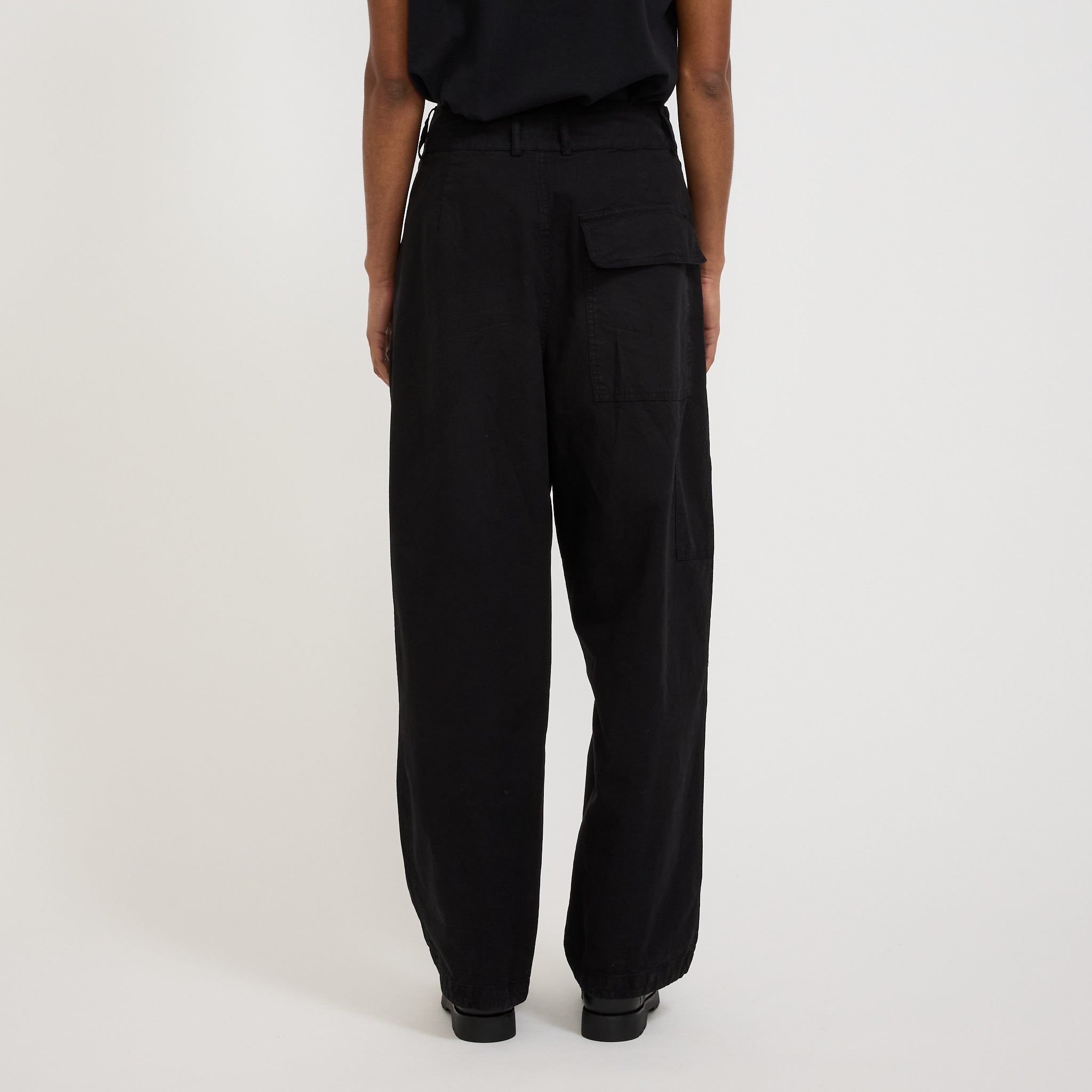 British Worker Pant Black