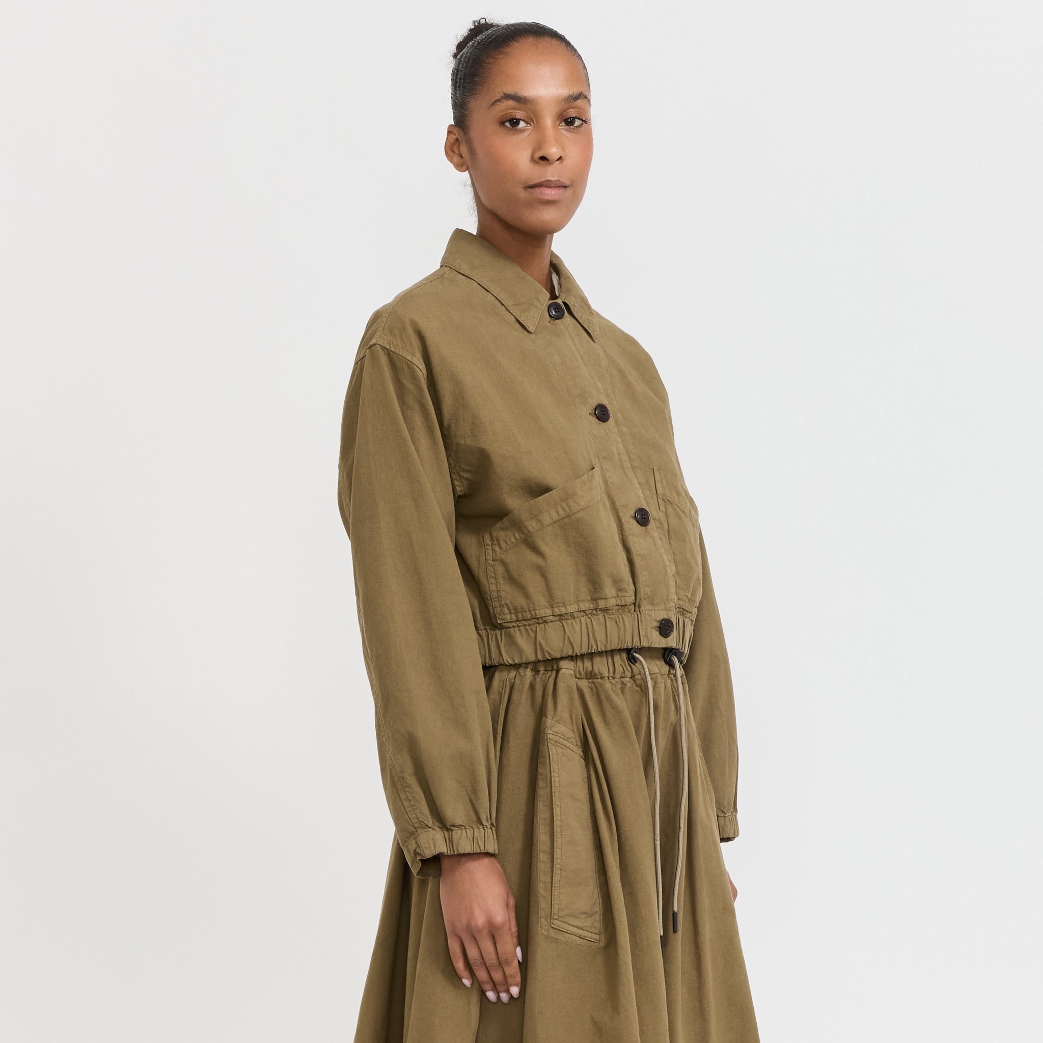 Girls of Dust | Artisan Shirt Canteen Green | Maplestore