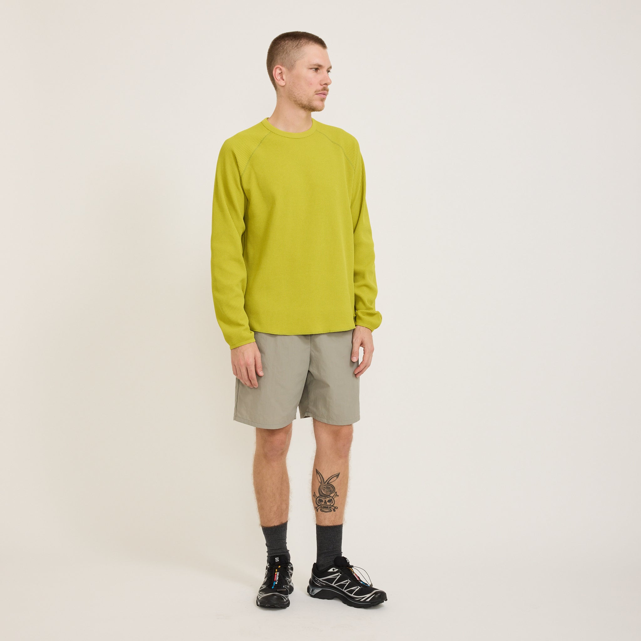 Goldwin | Nylon Shorts Moon Mist | Maplestore