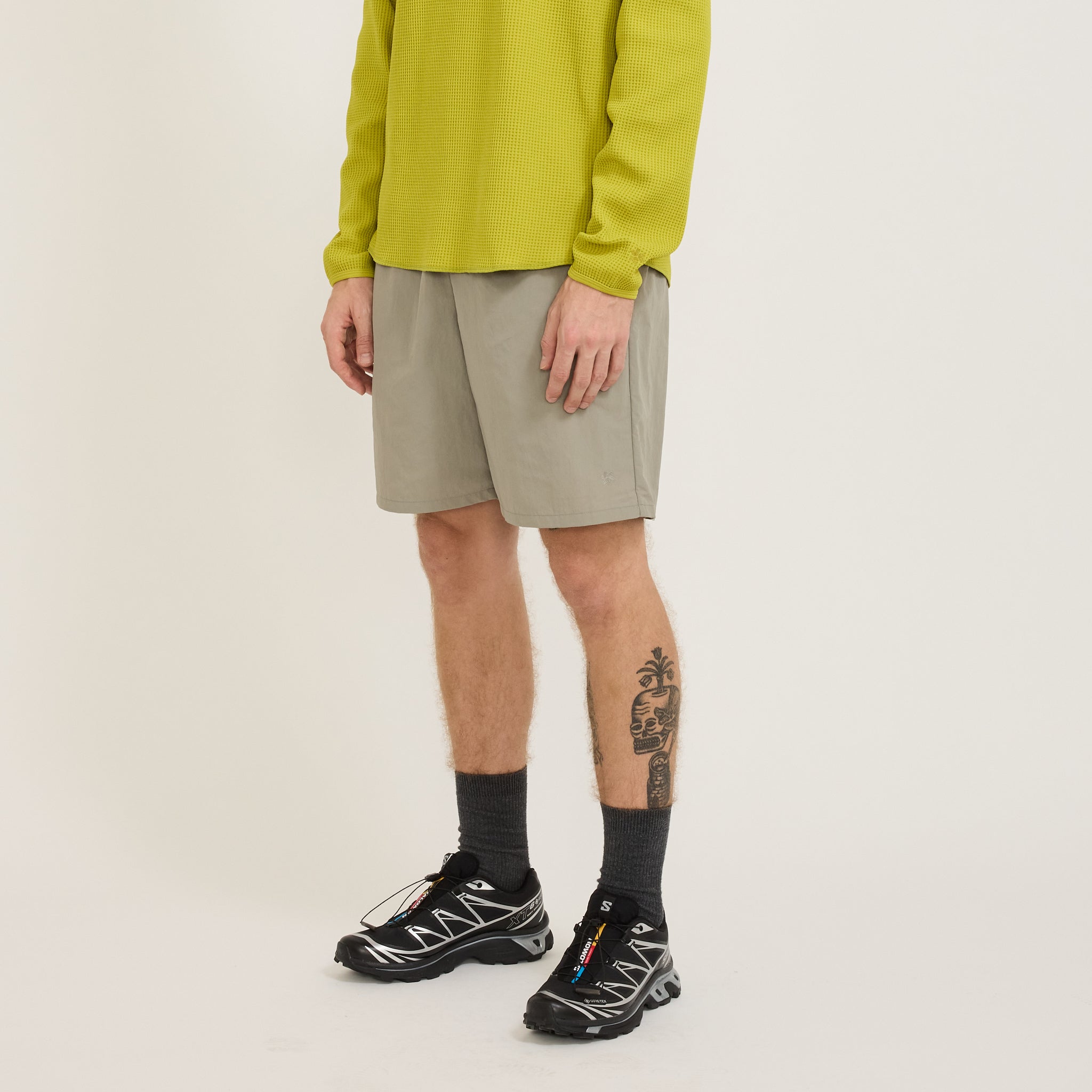 Goldwin | Nylon Shorts Moon Mist | Maplestore