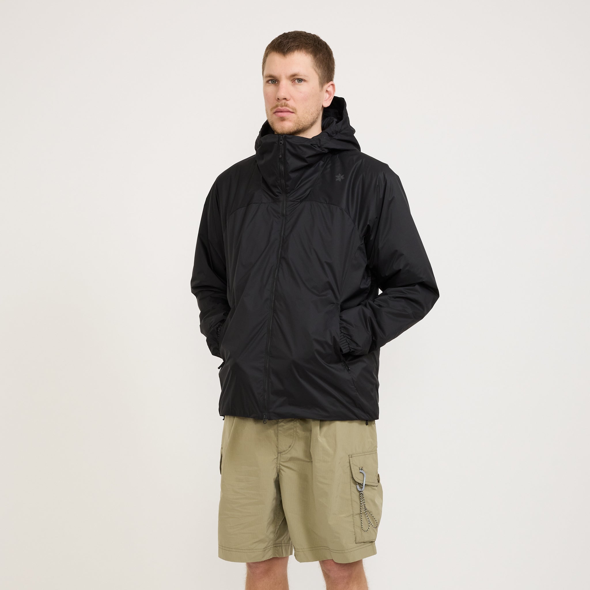 Goldwin | PERTEX QUANTUM Padded Warm Jacket Black | Maplestore