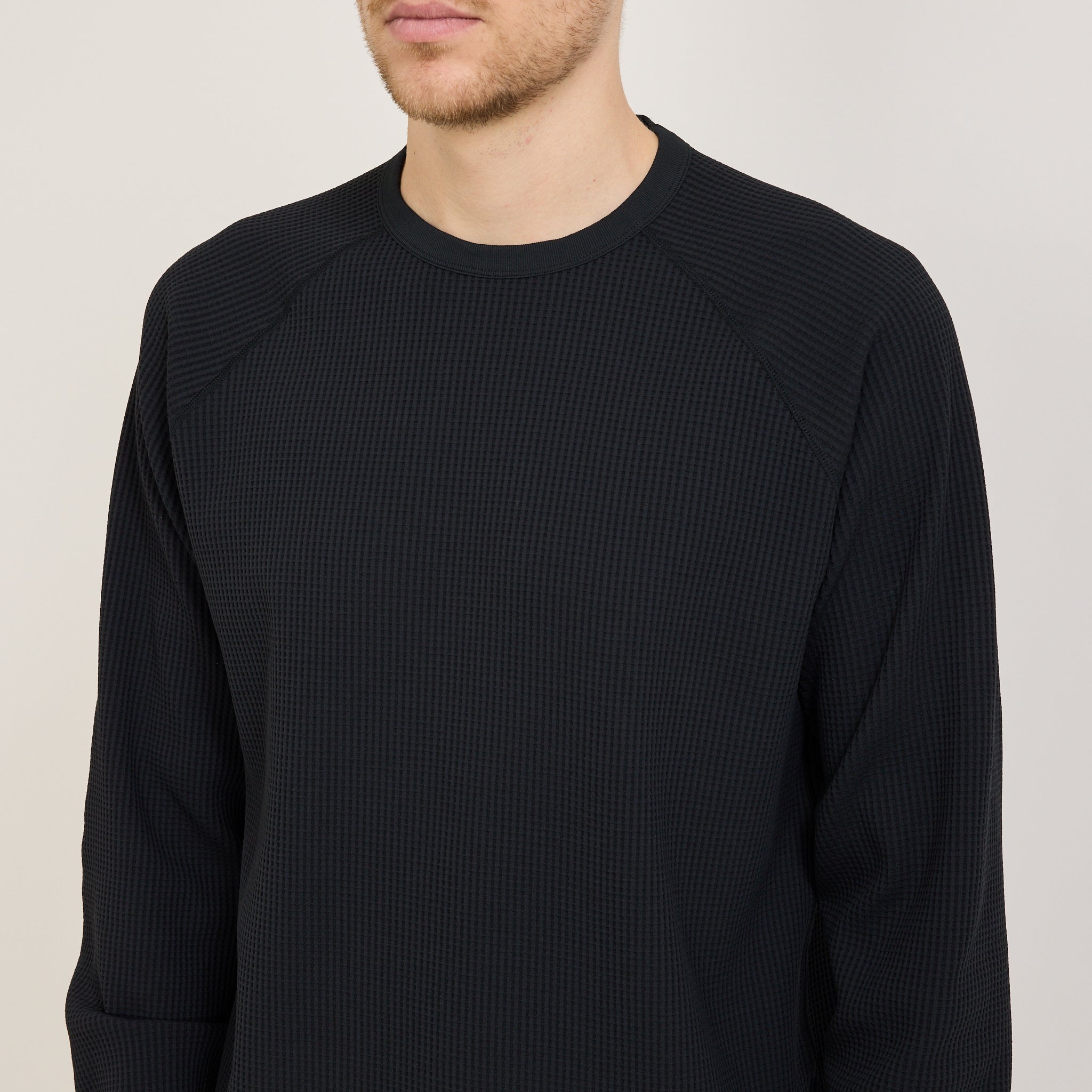 Goldwin | WF Light L/S T-Shirt Black | Maplestore