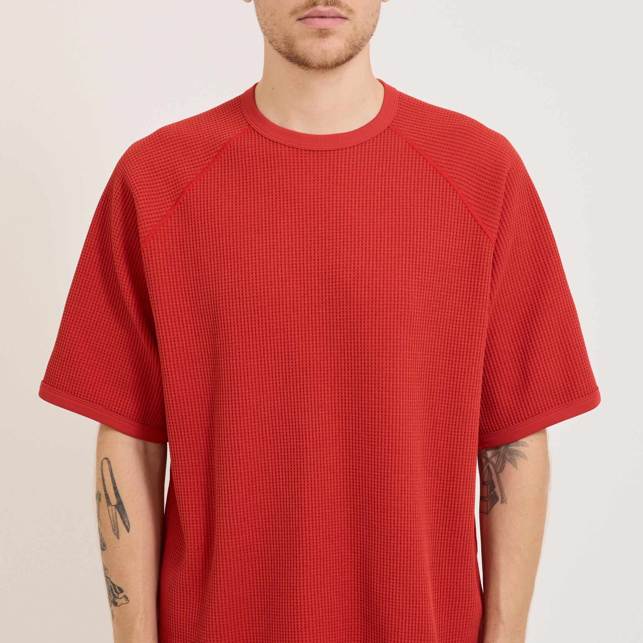 Goldwin | WF Light S/S T-Shirt Lava Red | Maplestore
