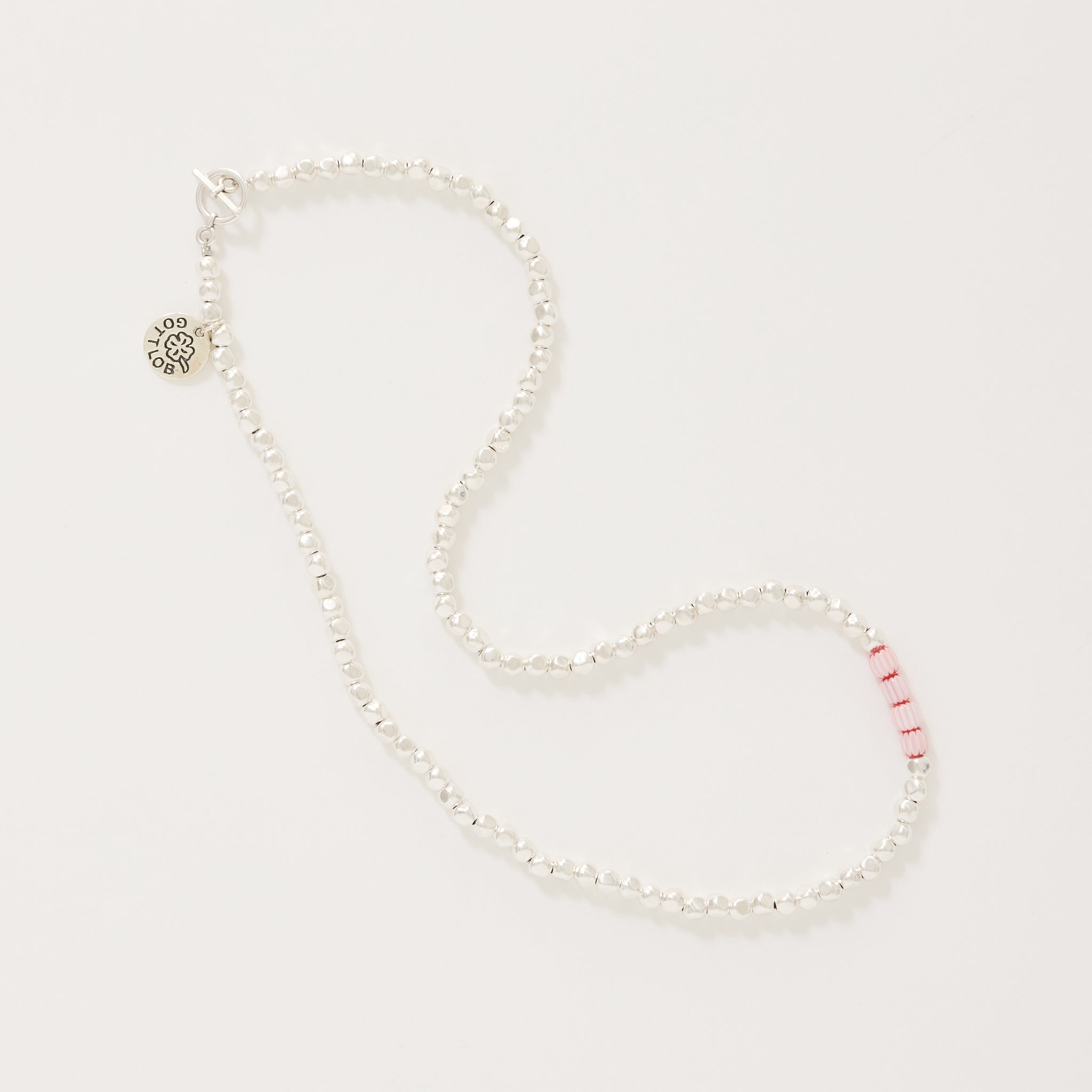 Gottlob | Edition 2 Necklace Pink/Dark Red | Maplestore