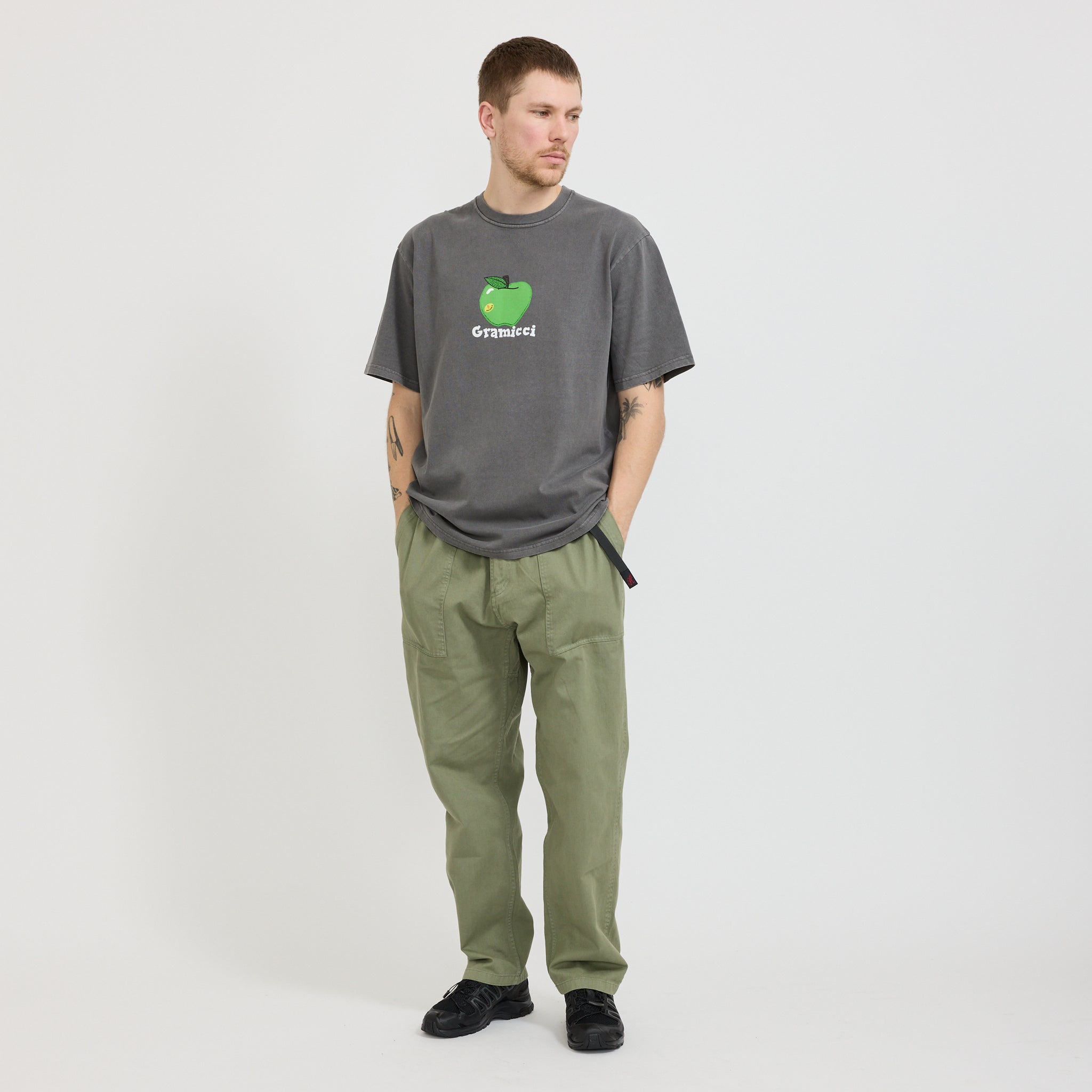 Gramicci | Apple Tee Charcoal Pigment | Maplestore