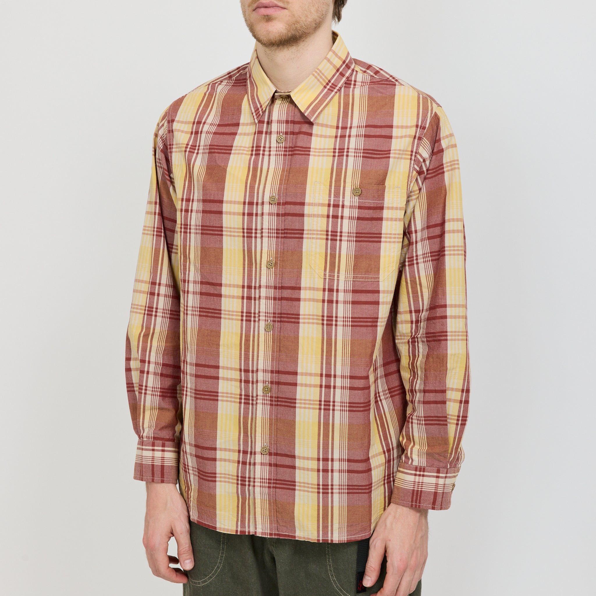 Broadcloth Stance Shirt Mustard