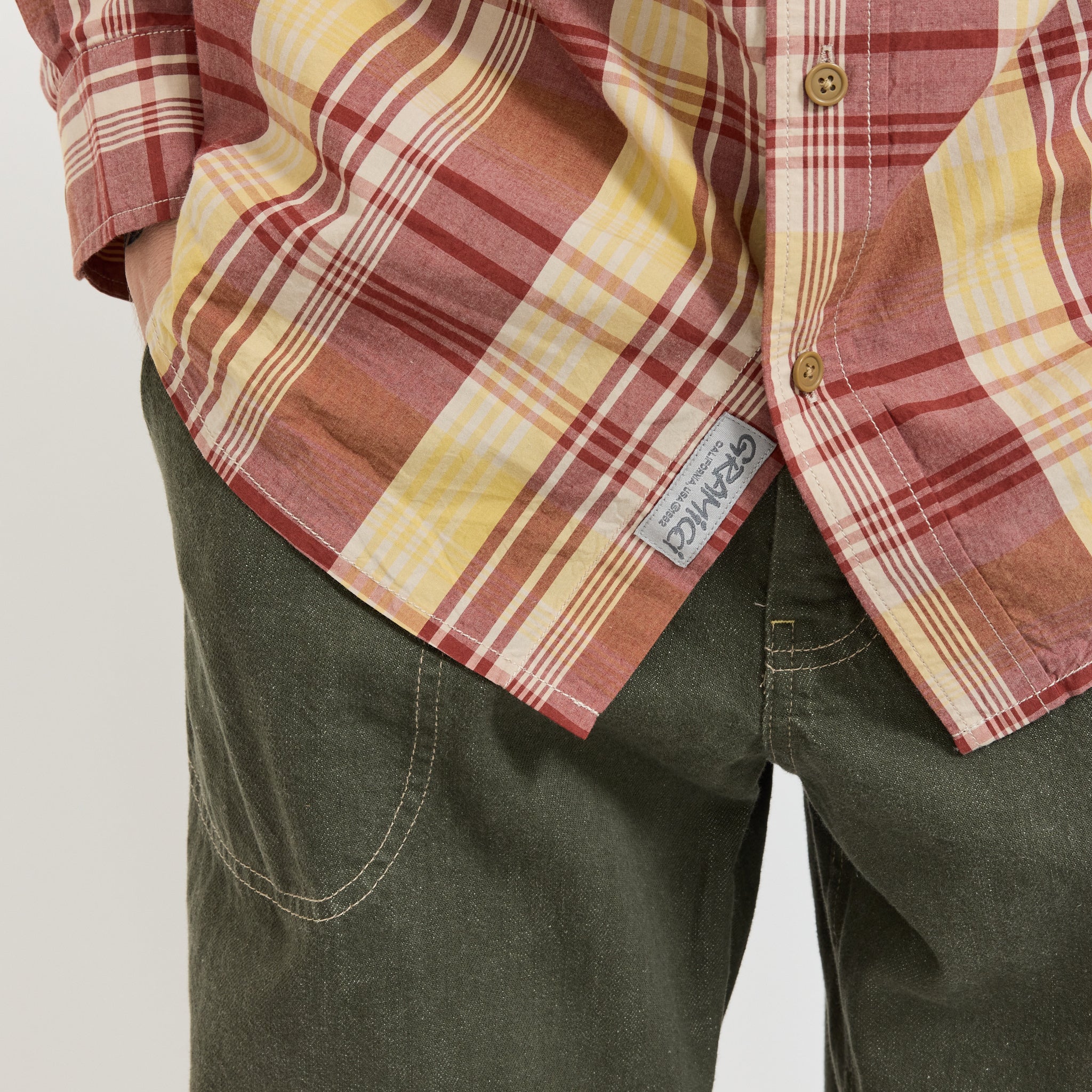 Broadcloth Stance Shirt Mustard