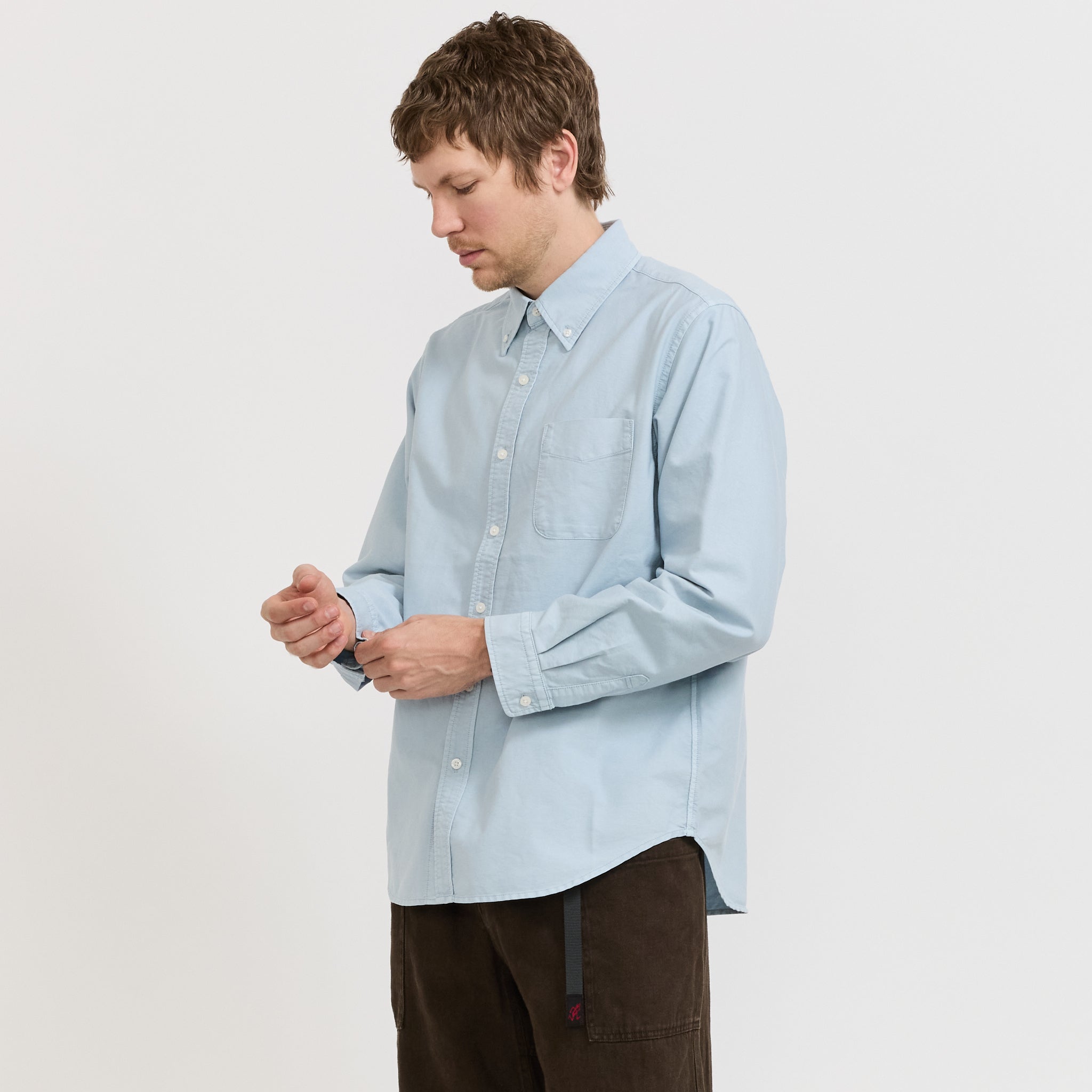 Classic Oxford Thermolite Shirt Sky Pigment