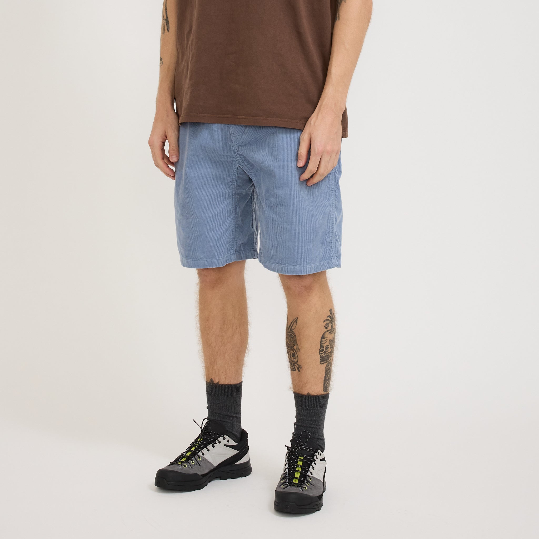 Gramicci | Corduroy G-Short Smoky Blue | Maplestore
