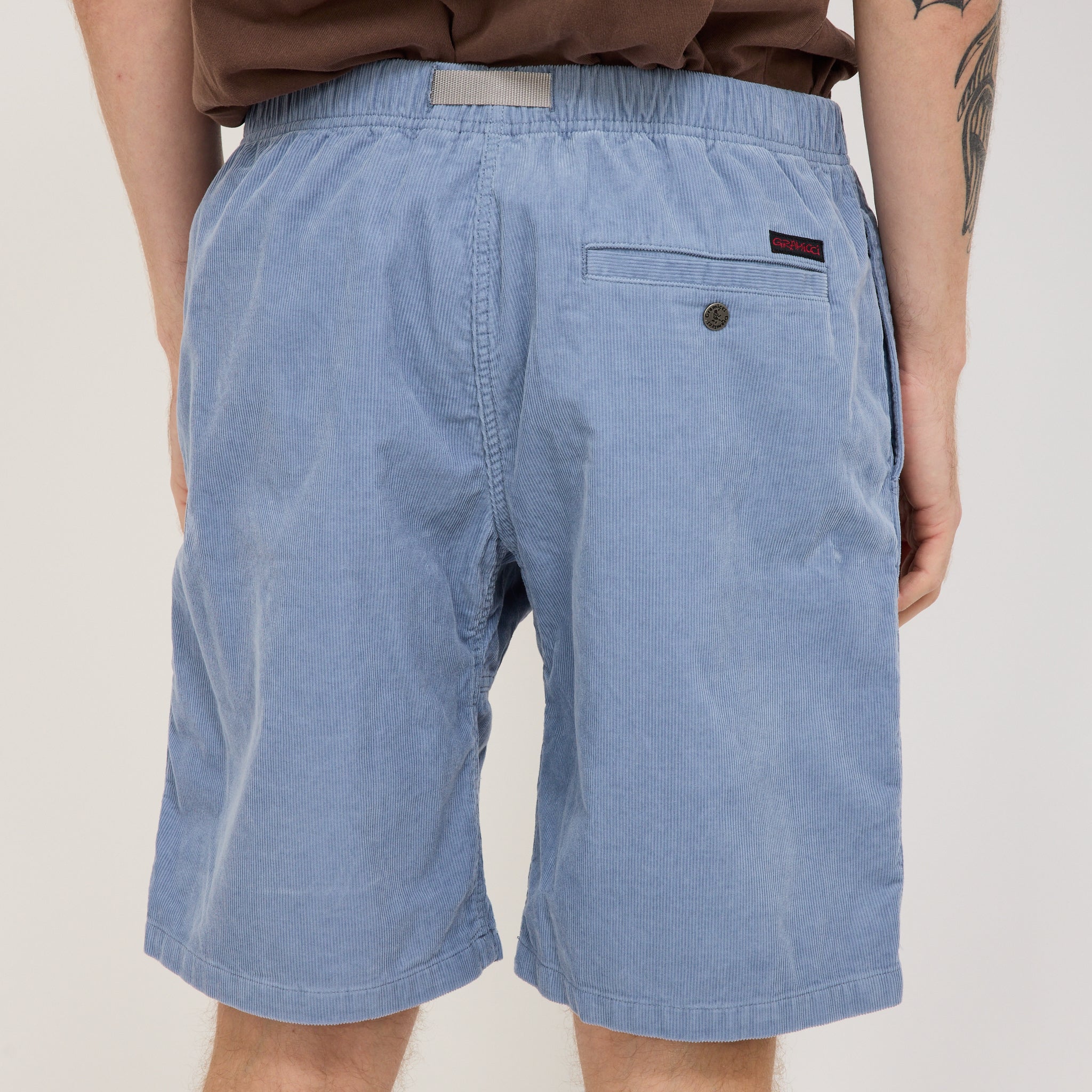 Gramicci | Corduroy G-Short Smoky Blue | Maplestore