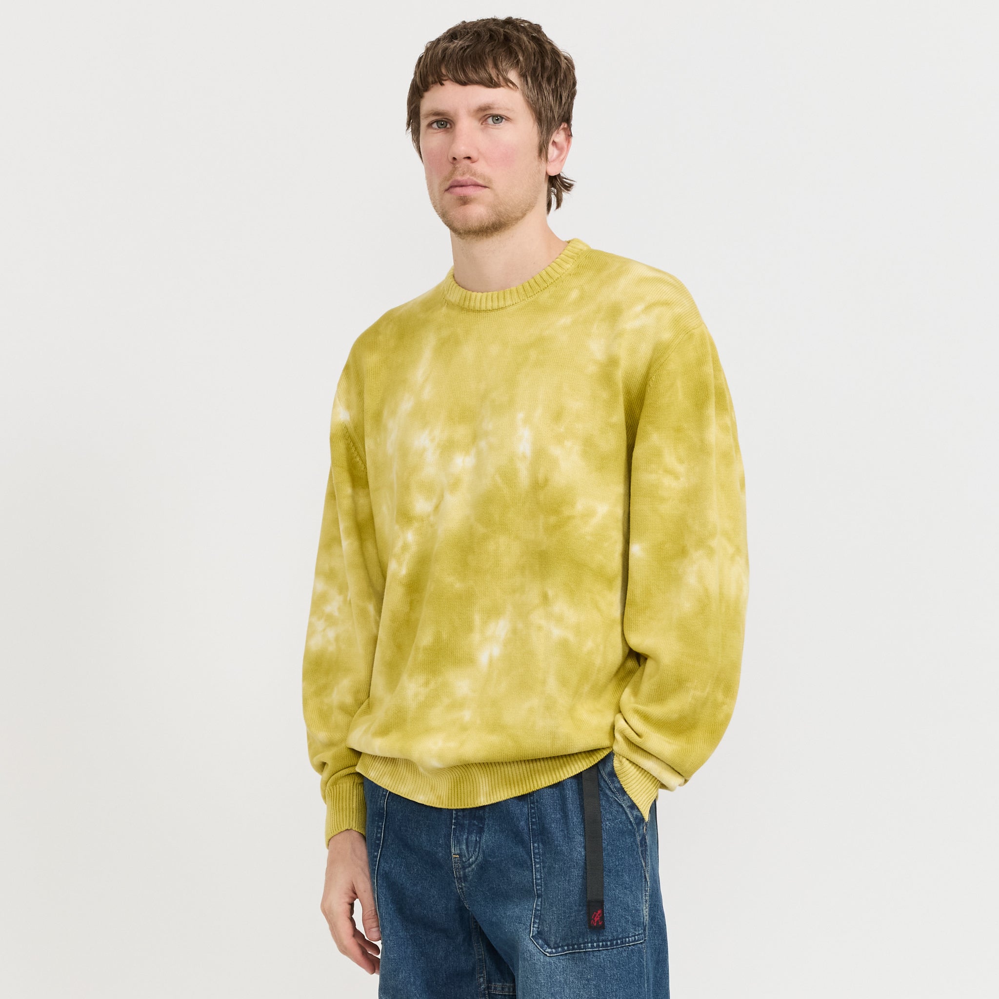 Cotton Knit Crew Sun Fade
