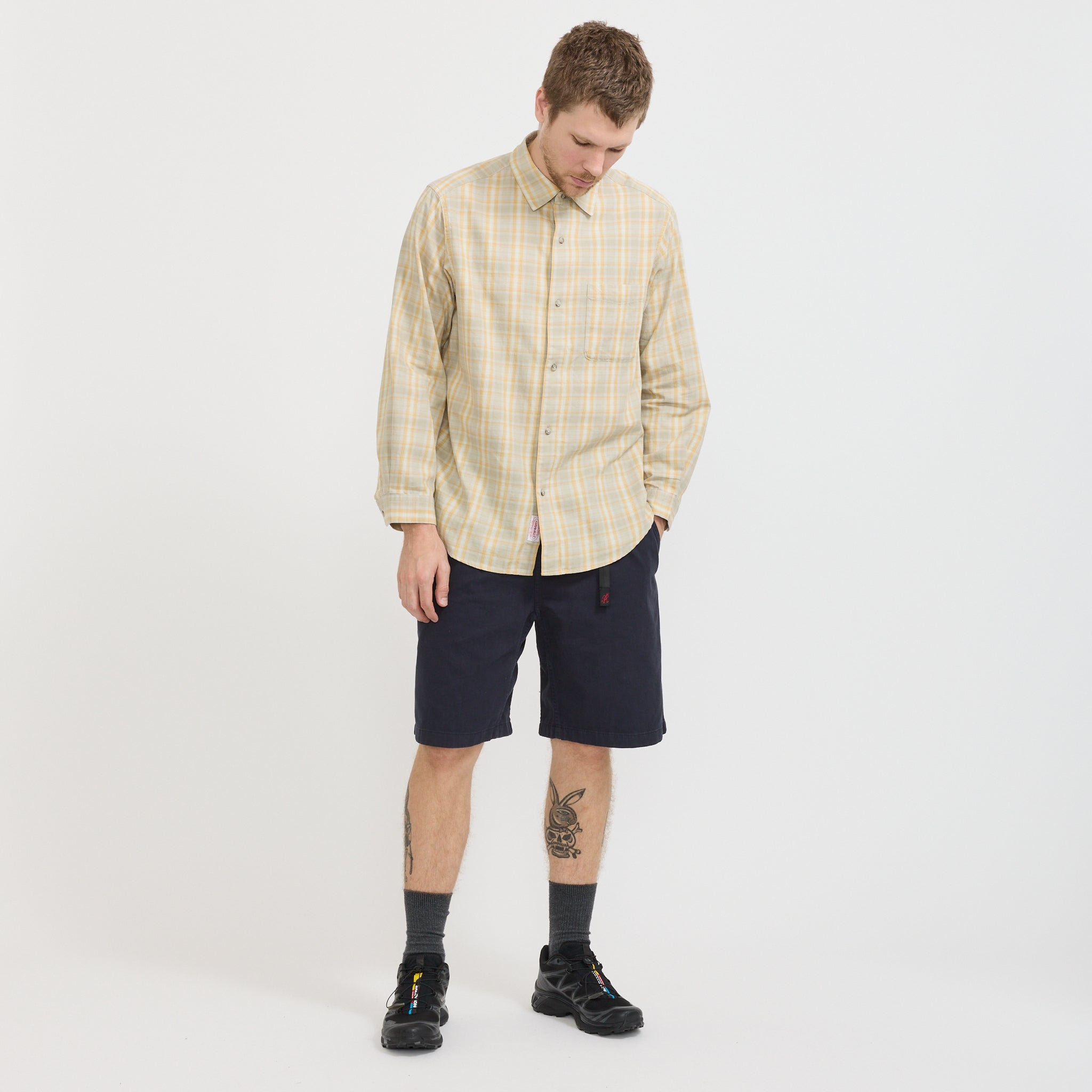 Gramicci | G-Short Double Navy | Maplestore