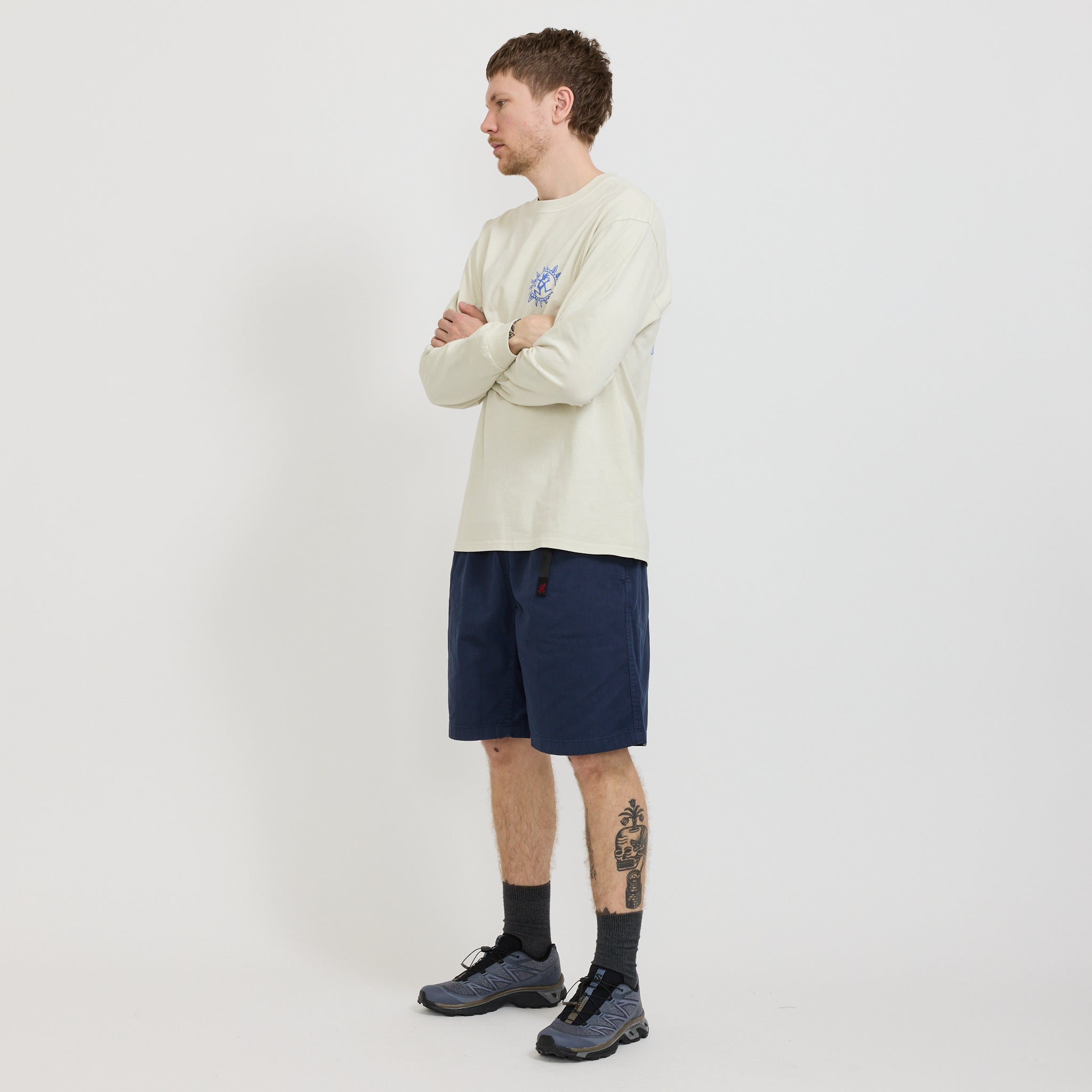 Gramicci | G-Short Navy Pigment Dye | Maplestore