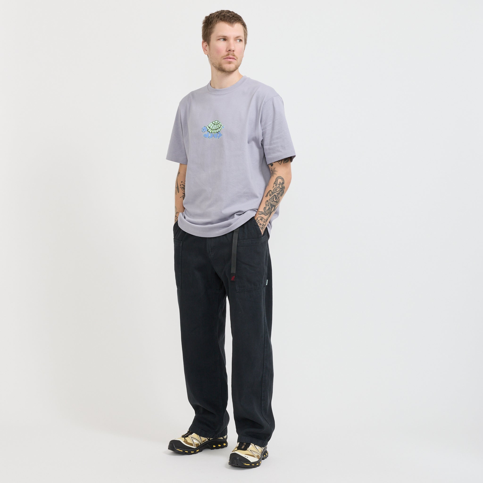 Gramicci | Hemp Relaxed Pant Carbon | Maplestore