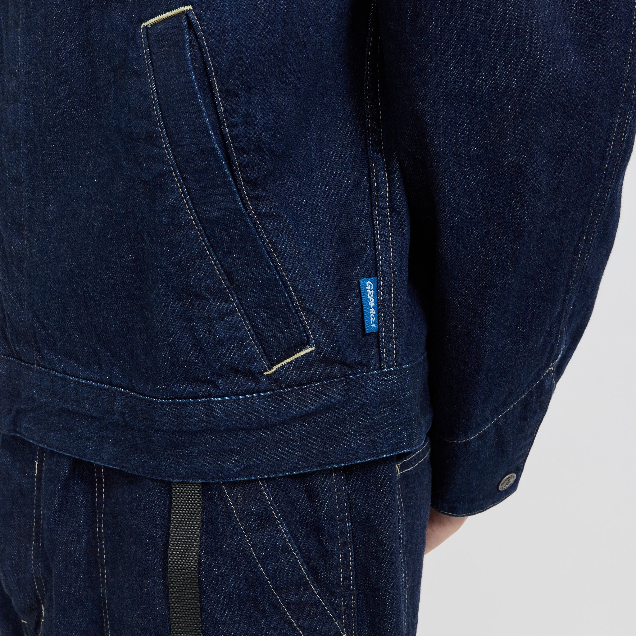 Japanese Slub Denim Jacket Indigo