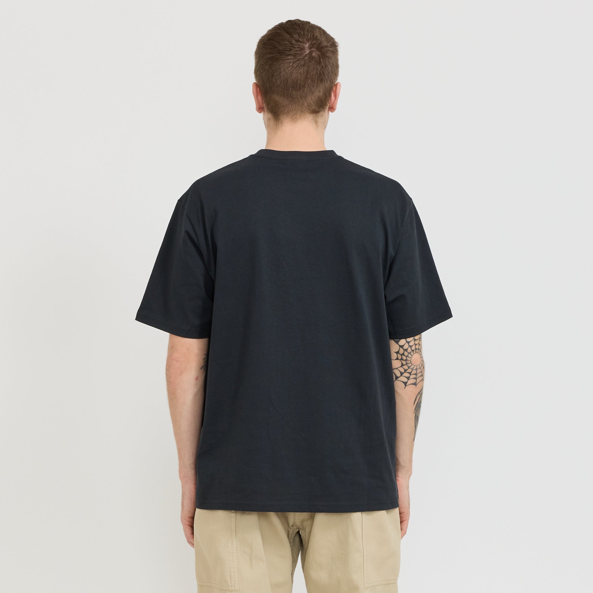 Gramicci | Leaf Tee Vintage Black | Maplestore