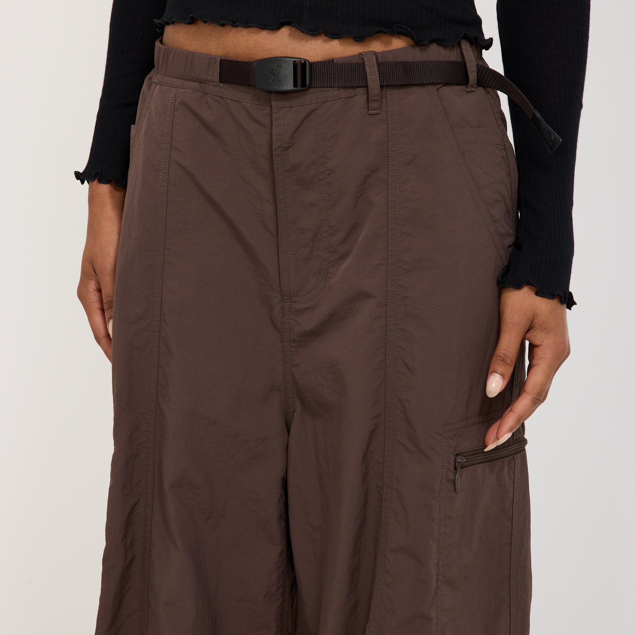 Gramicci | Loose Balloon Pant Deep Brown | Maplestore