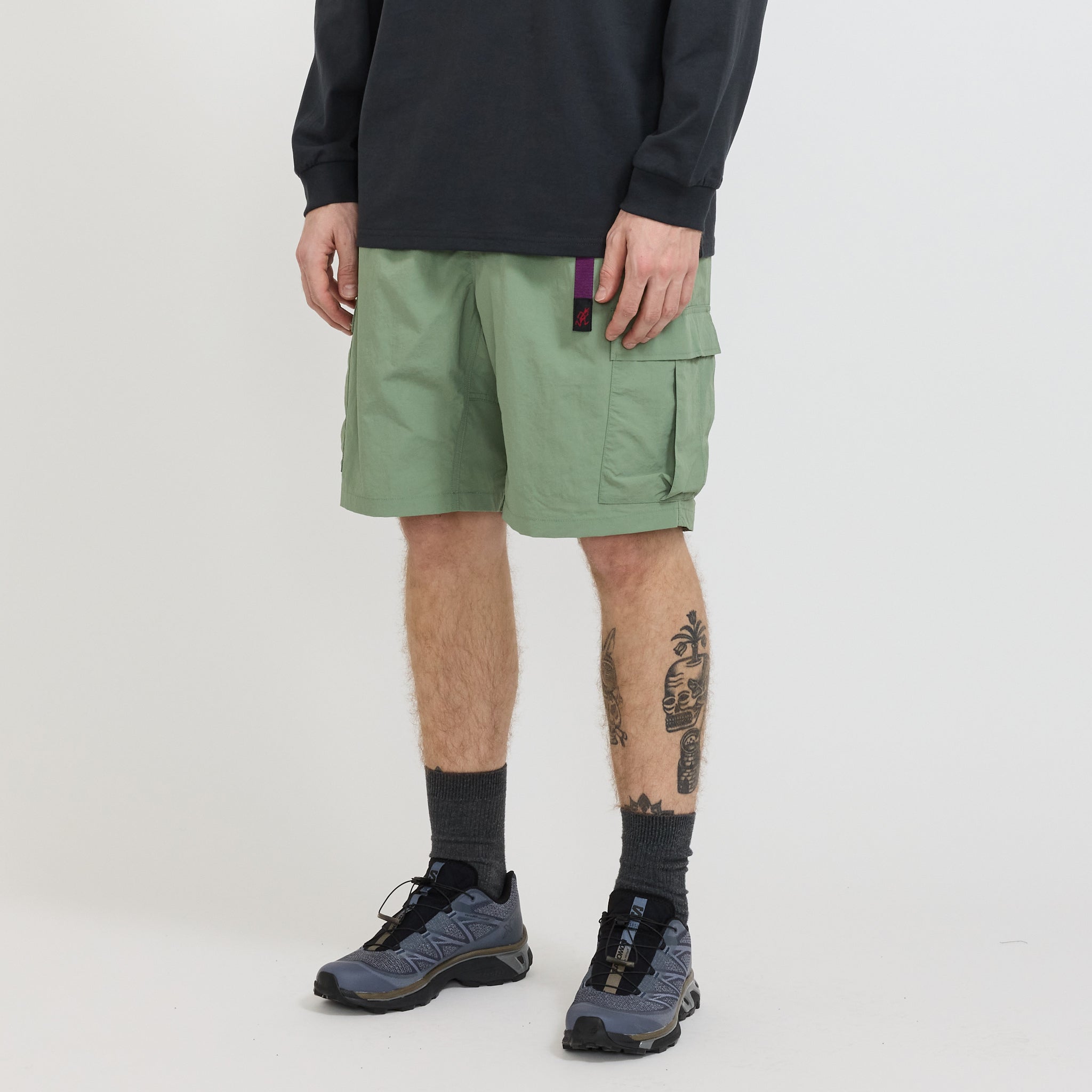 Nylon Explorer Cargo Short Teal
