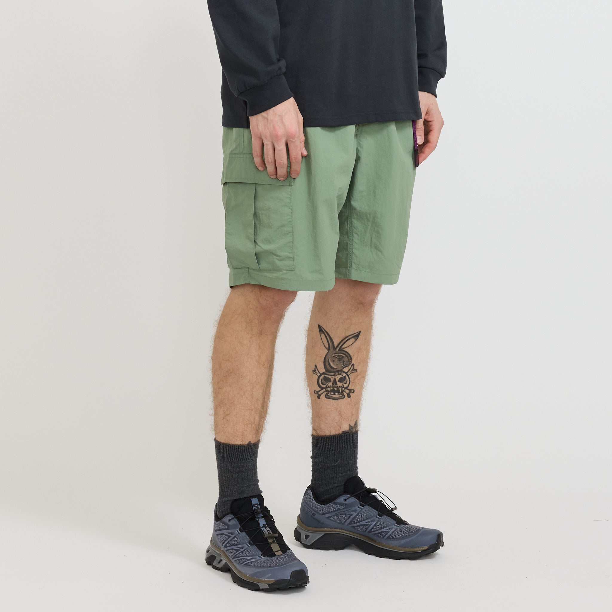 Nylon Explorer Cargo Short Teal