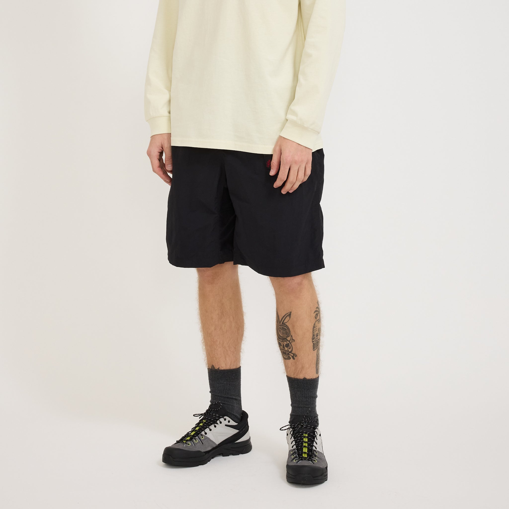 Gramicci | Nylon Loose Short Black | Maplestore