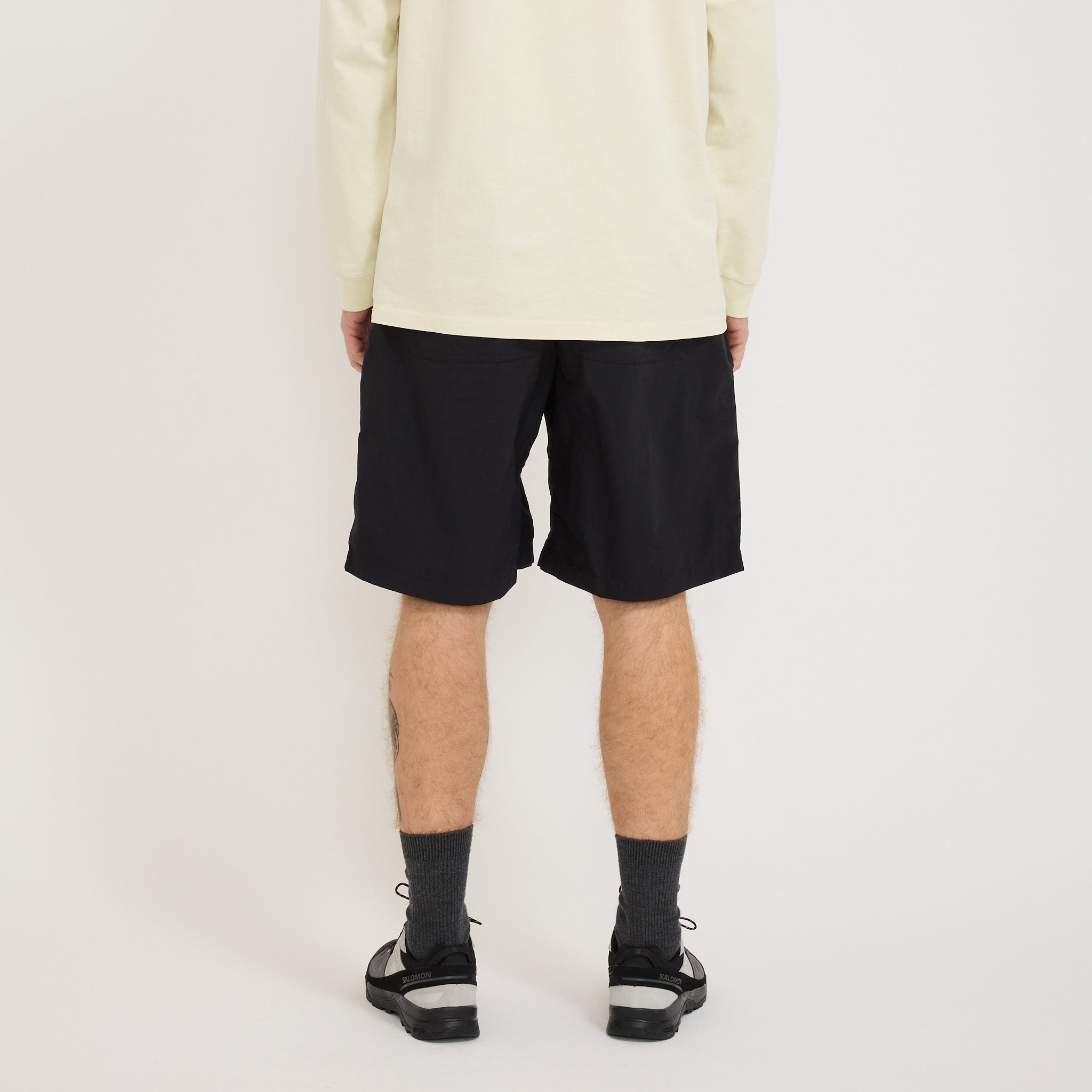 Gramicci | Nylon Loose Short Black | Maplestore