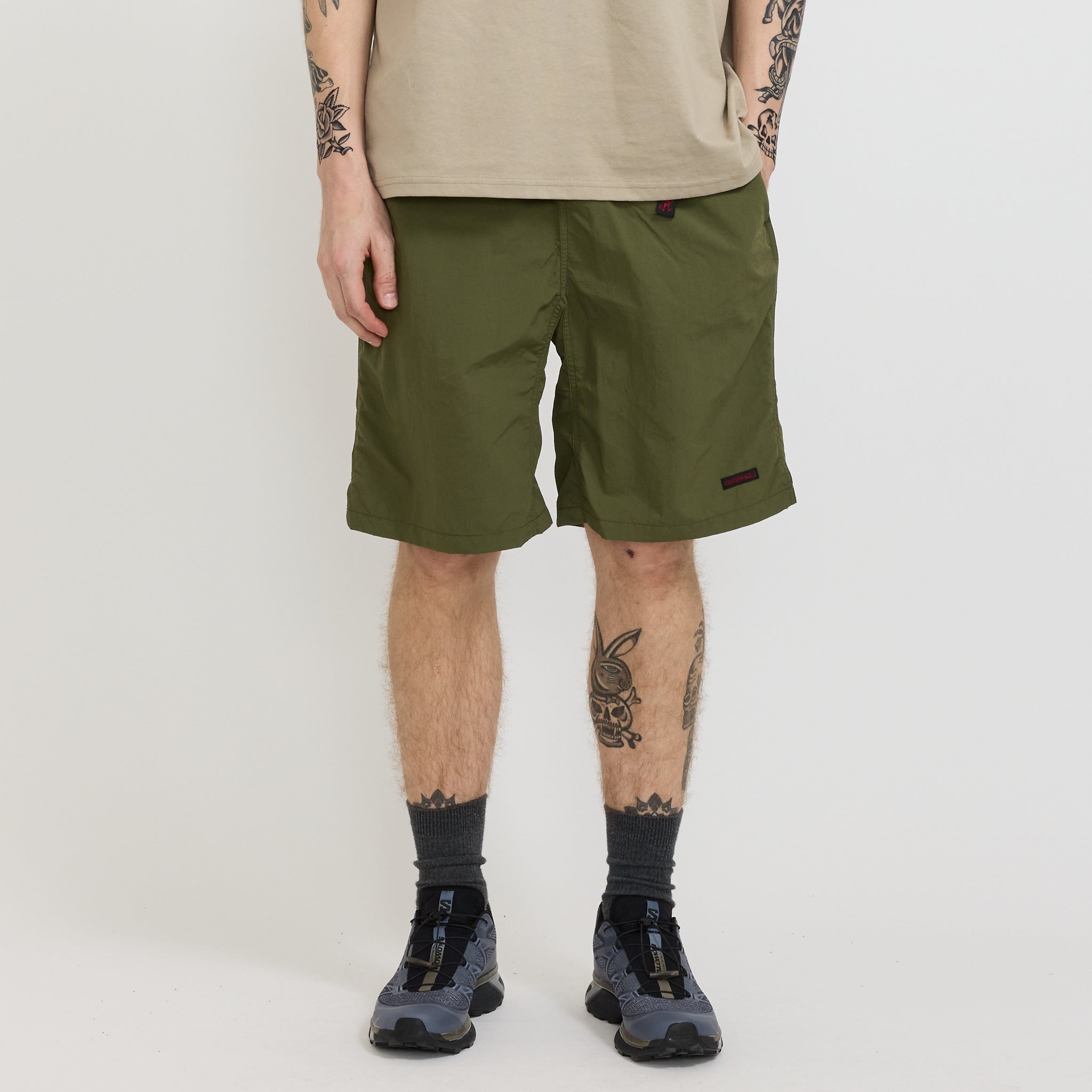 Nylon Packable G-Short Olive