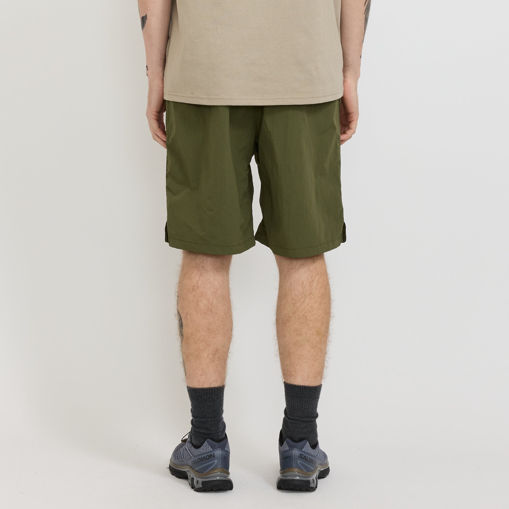 Nylon Packable G-Short Olive