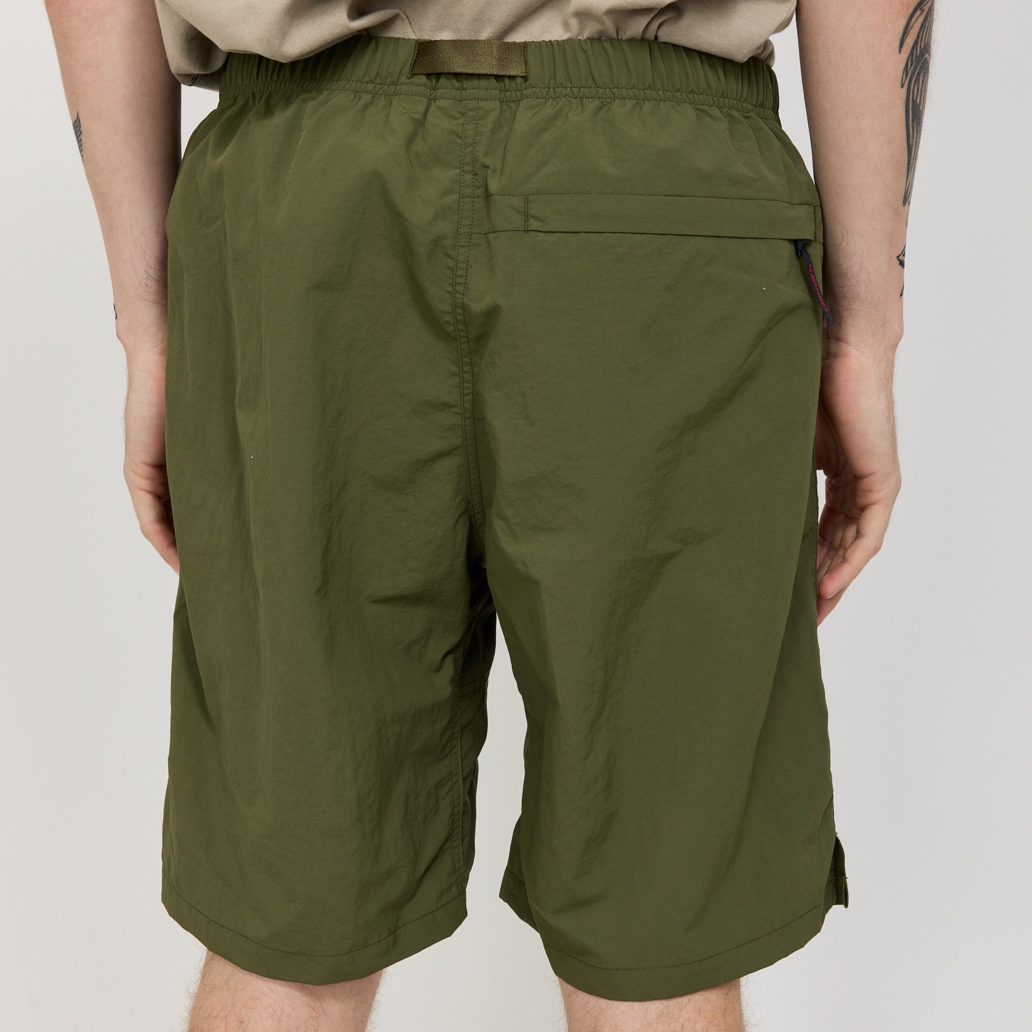 Nylon Packable G-Short Olive