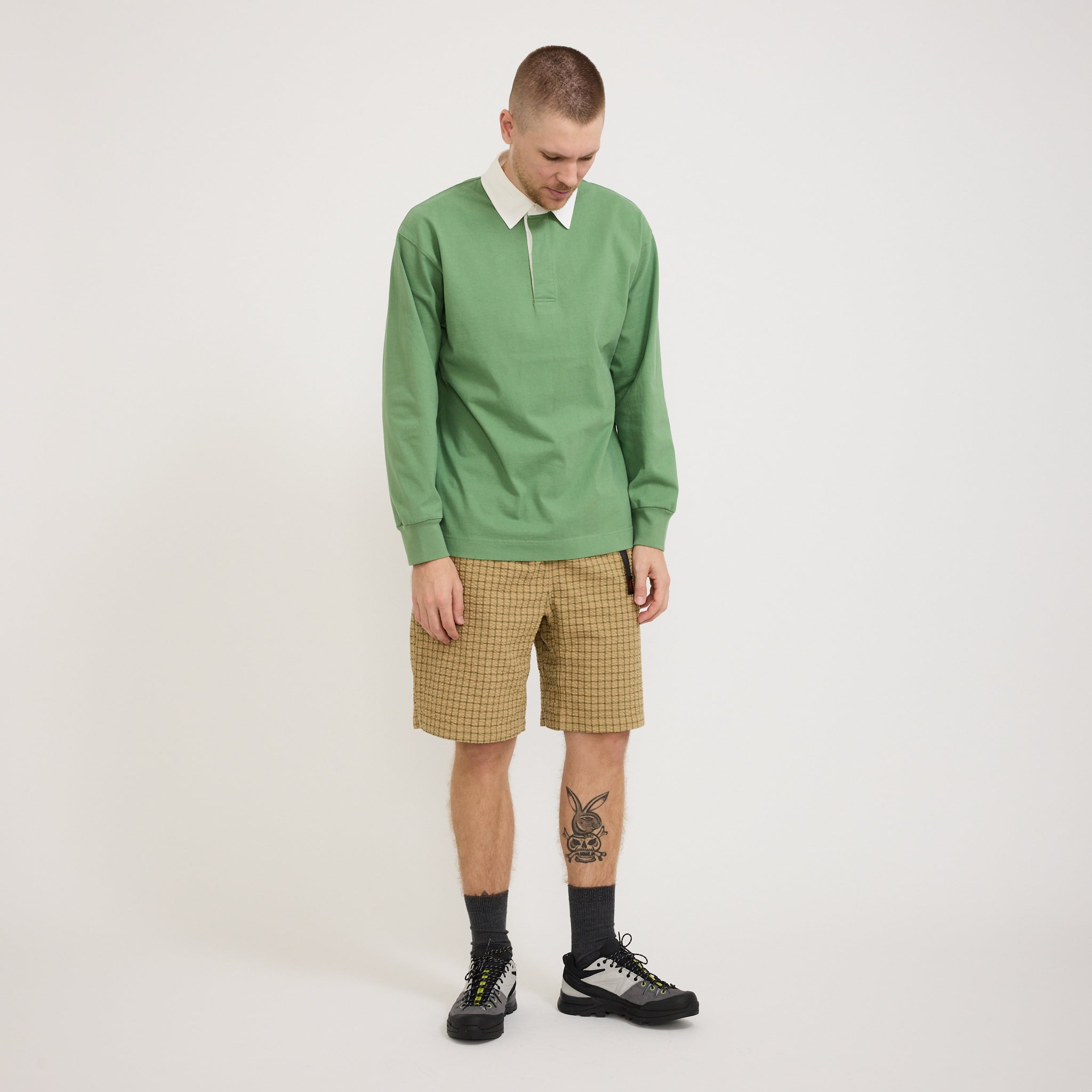 Gramicci | O.G. Seersucker G-Short Gravel | Maplestore