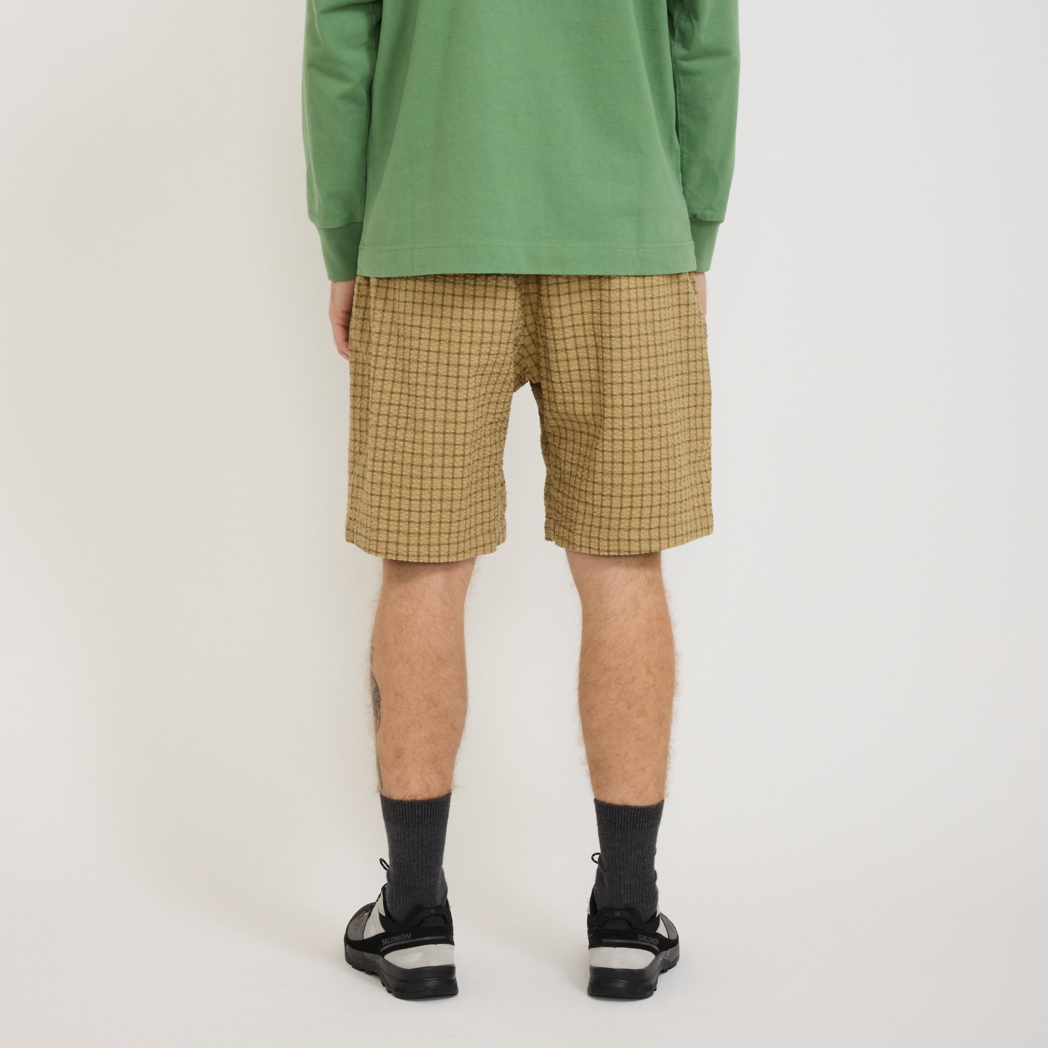 Gramicci | O.G. Seersucker G-Short Gravel | Maplestore