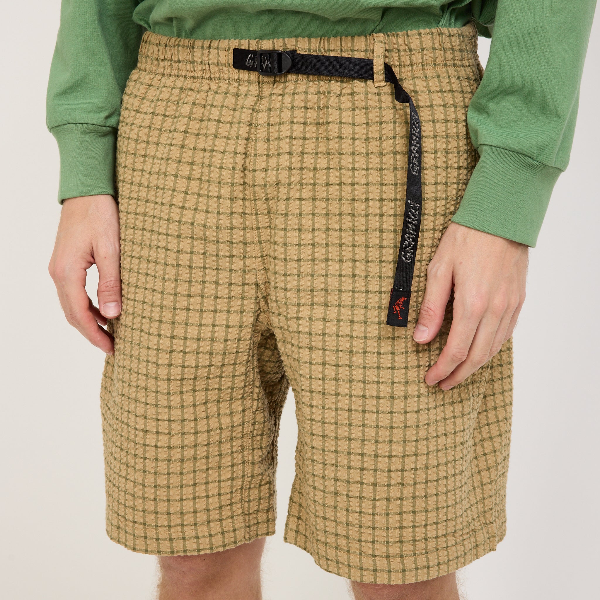 Gramicci | O.G. Seersucker G-Short Gravel | Maplestore