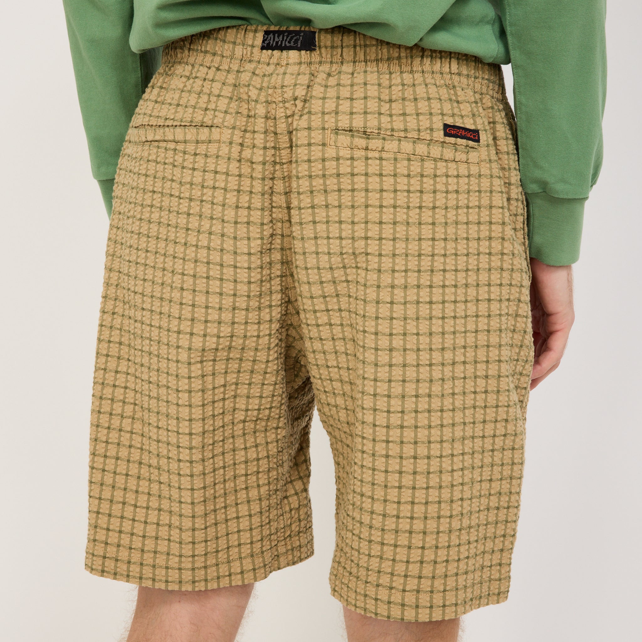 Gramicci | O.G. Seersucker G-Short Gravel | Maplestore