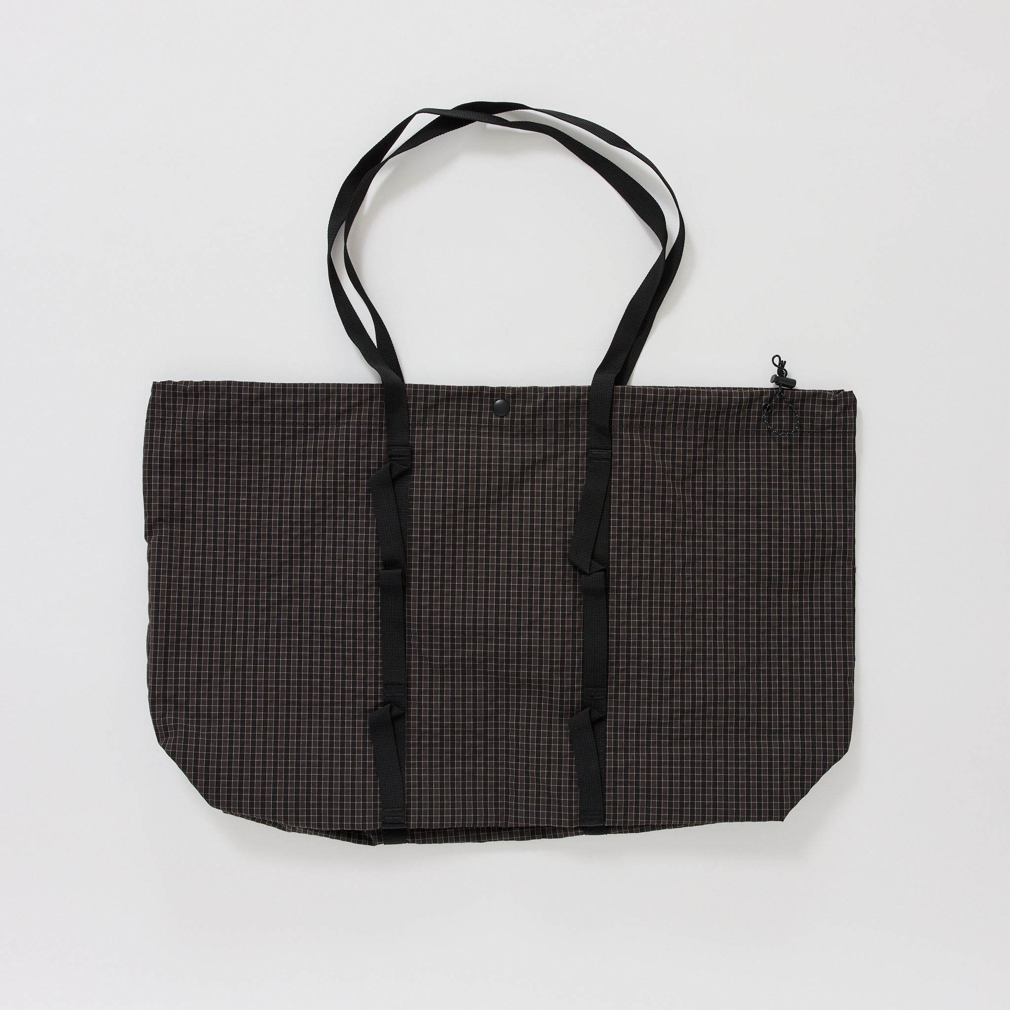 Gramicci | Plaid Climbing Tote Deep Brown | Maplestore