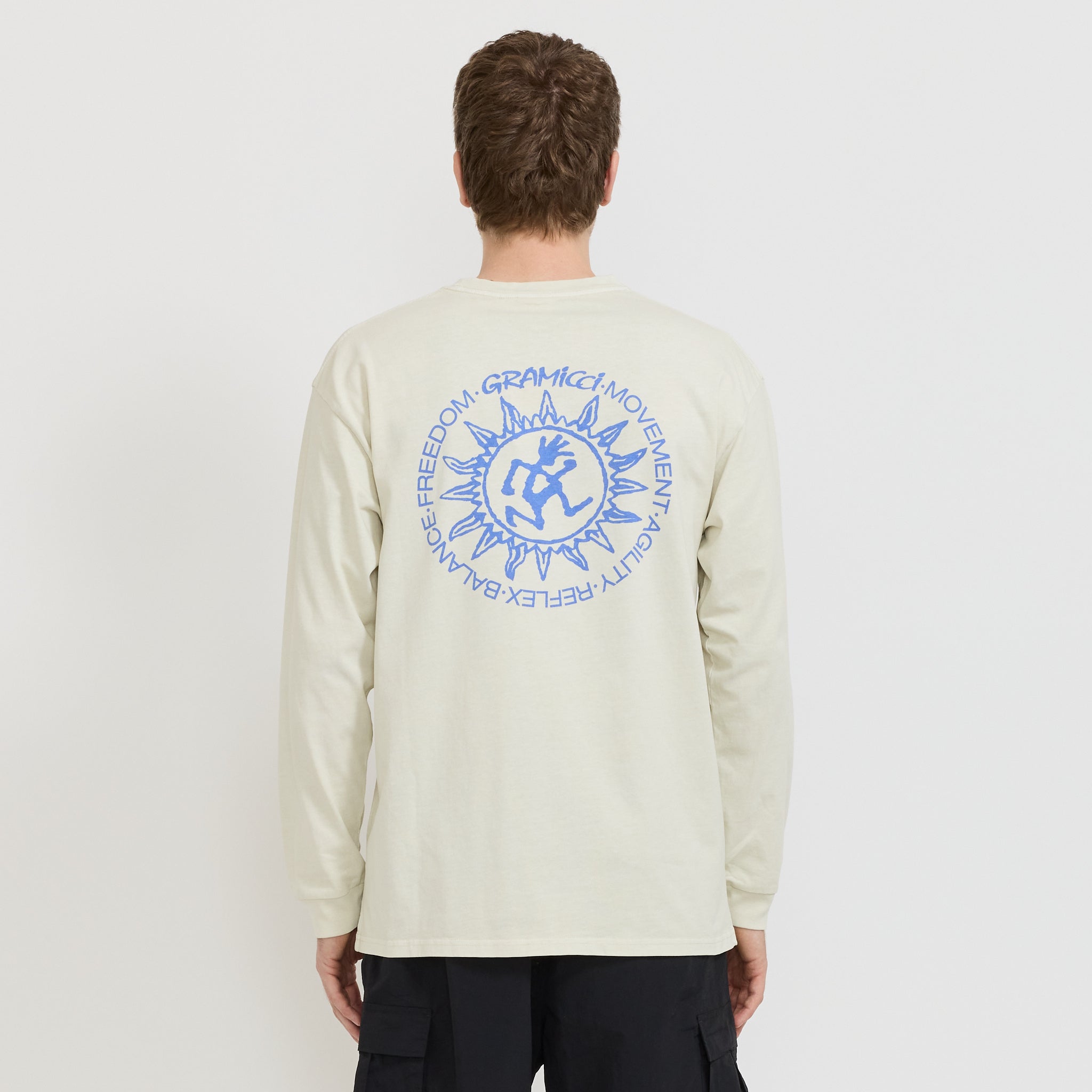 Sun L/S Tee Natural Pigment