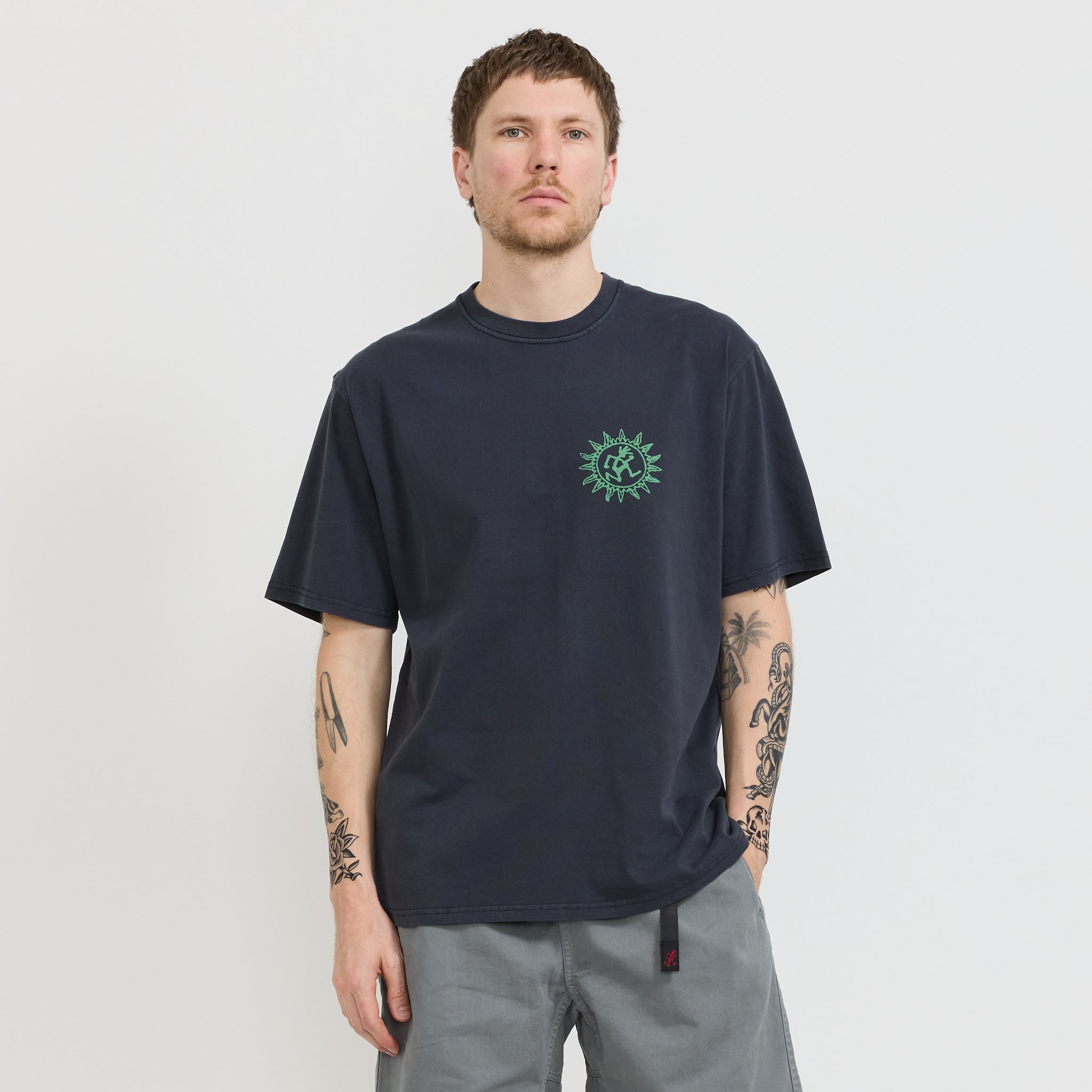 Sun Tee Navy Pigment