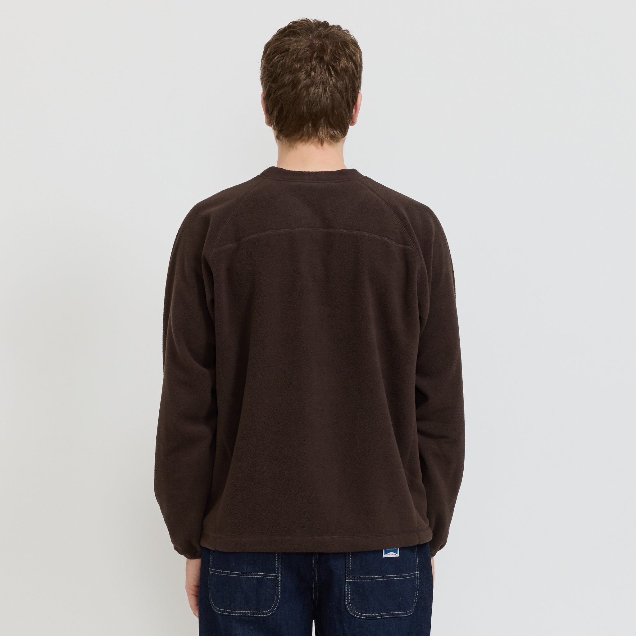 Thermal Fleece Crew Tobacco