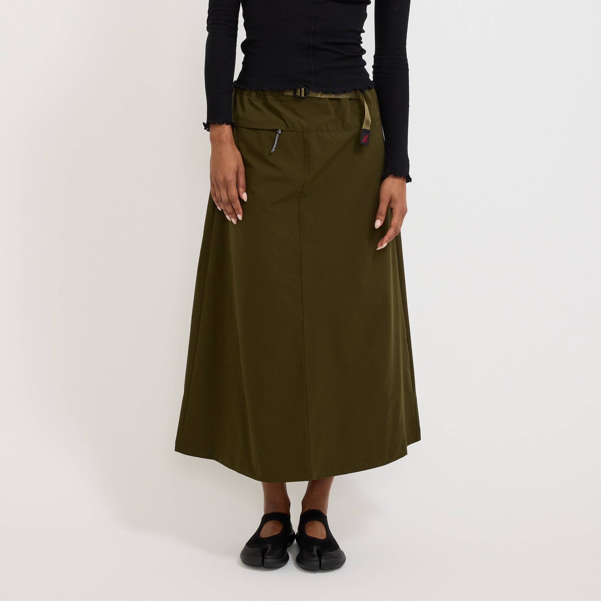 Trekking Long Skirt Deep Olive
